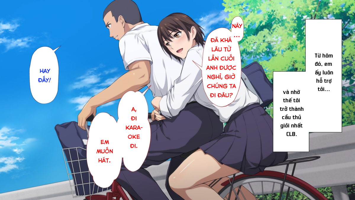 Đọc truyện hentai Netorareta JoshiMane ~Migite no Daida wa Ace no Kanojo~ - Chap 1