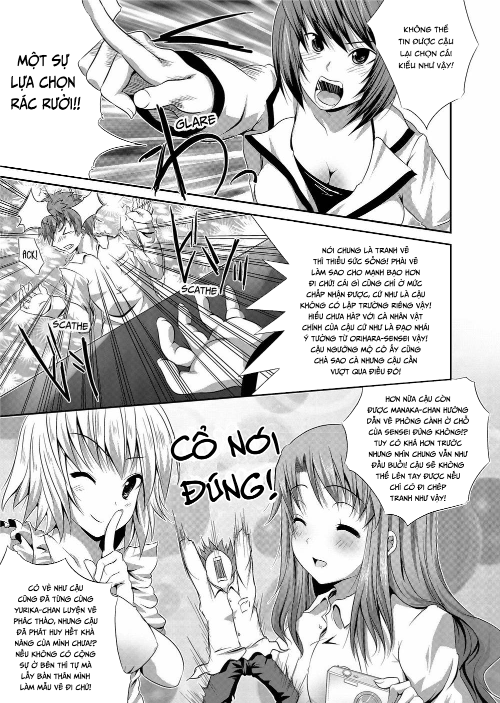 Đọc truyện hentai Trải nghiệm làm họa sĩ cùng các em họa sĩ xinh đẹp - Chap 5: Học thêm cùng em biên tập viên