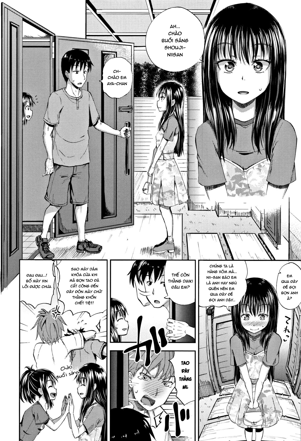 Đọc truyện hentai Nodohame: Imouto Swappi - Chap 1