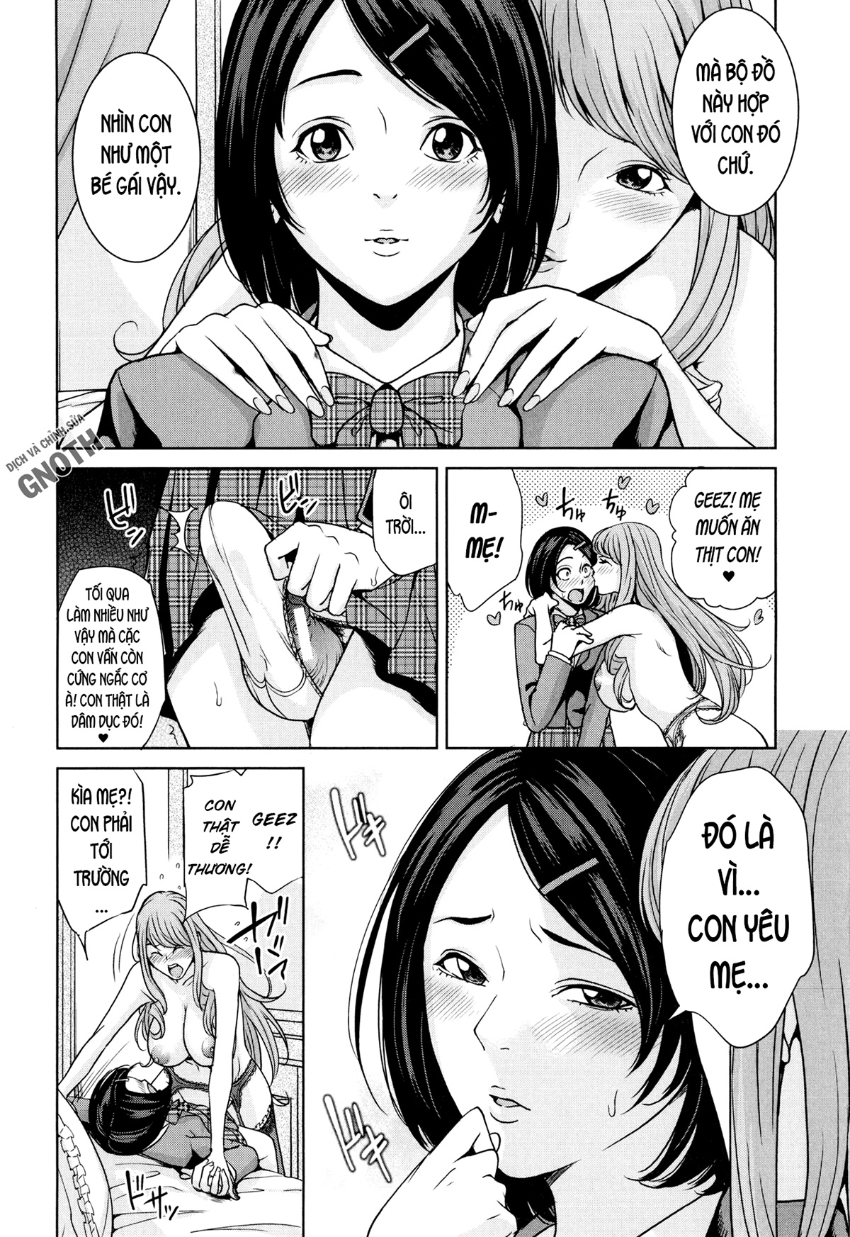 Đọc truyện hentai Quá trình sinh con của gia đình Amemiyakeno - Chap 2