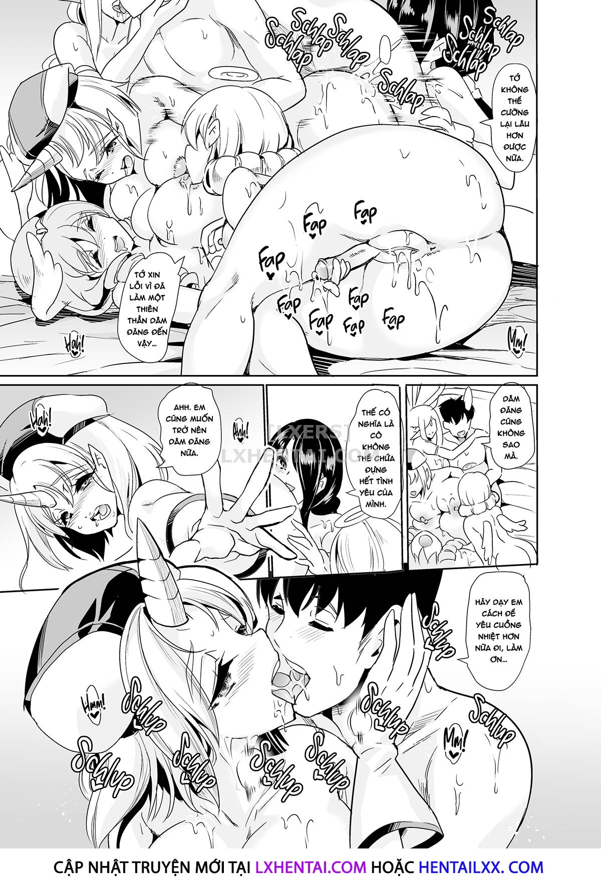 Đọc truyện hentai My Harem in Another World Collection - Chap 9 - Defeated by Dick, Fucking for Justice