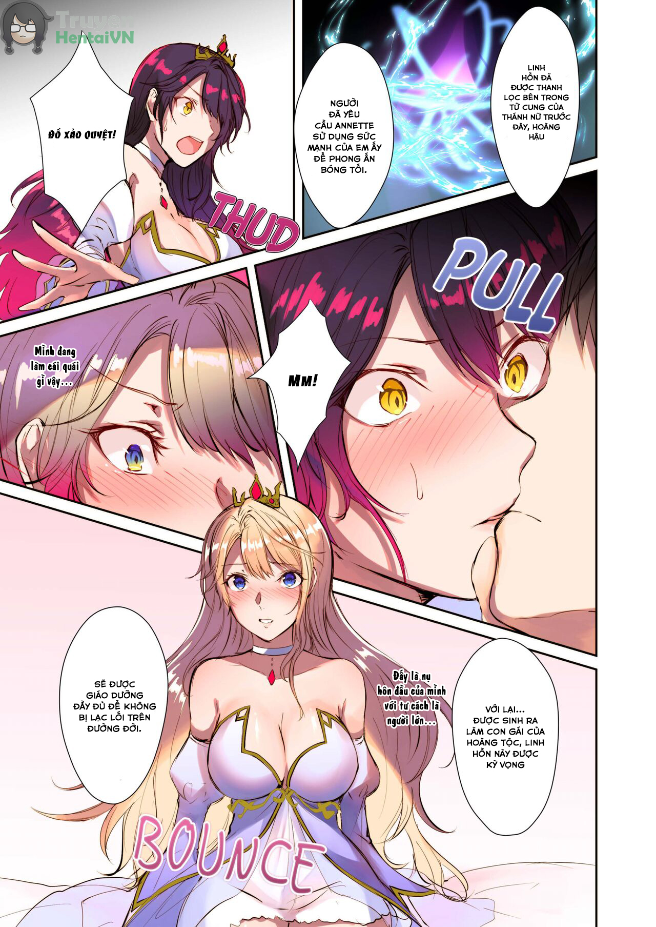 Đọc truyện hentai Mahou o Kyuusai suru Houhou - Oneshot