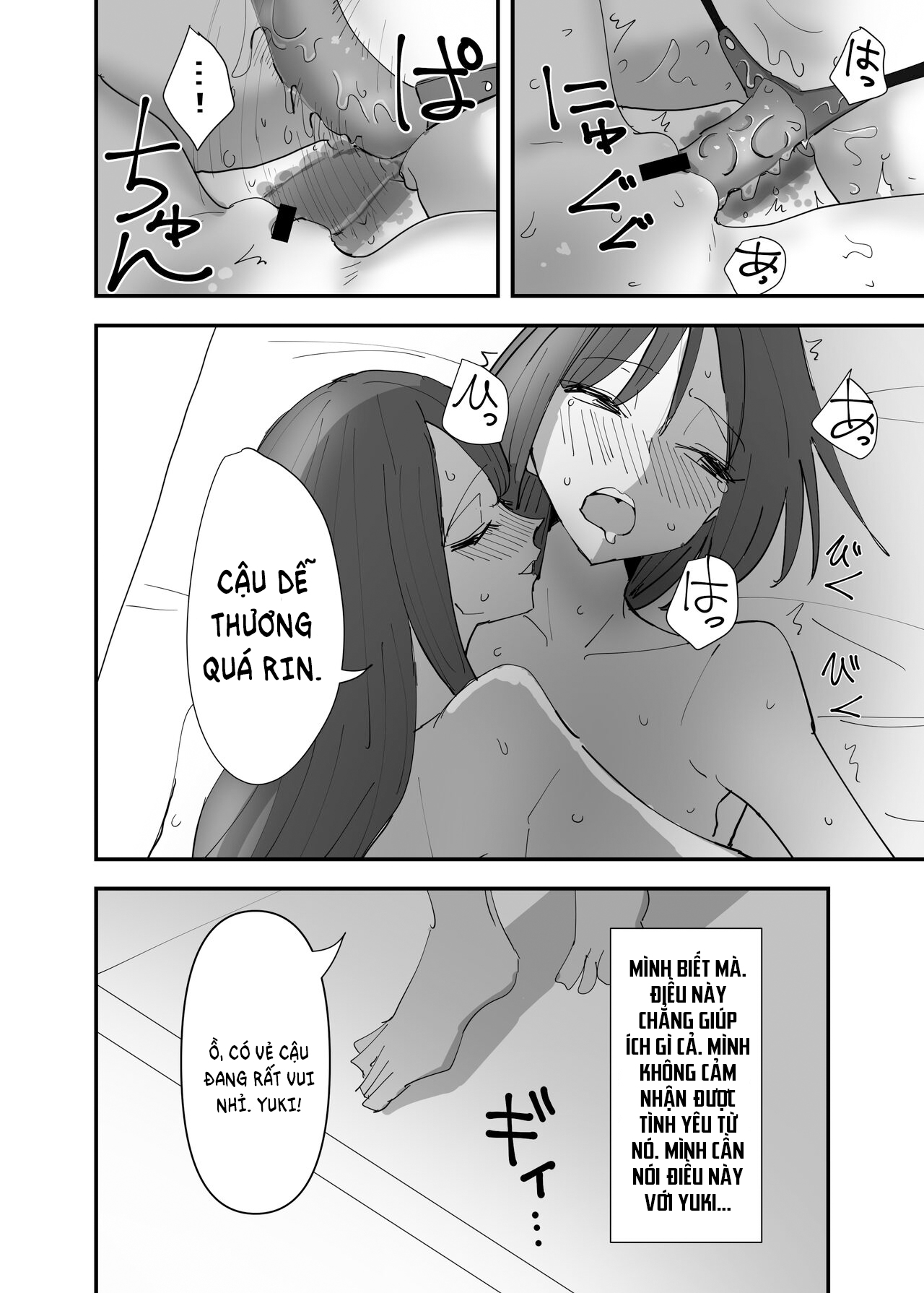 Đọc truyện hentai Chuyện tình của những cô nàng táo bạo - Chap 3