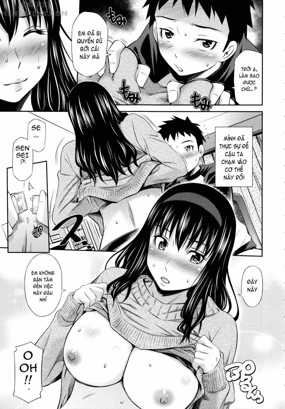 Đọc truyện hentai Hokenshitsu no Sagara Sensei - Chap 6