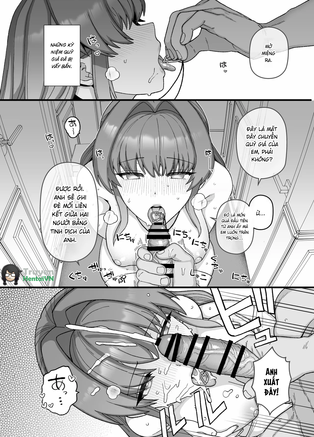 Đọc truyện hentai Netorase Trial Boku no Tame ni Neru Kanojo - Oneshot