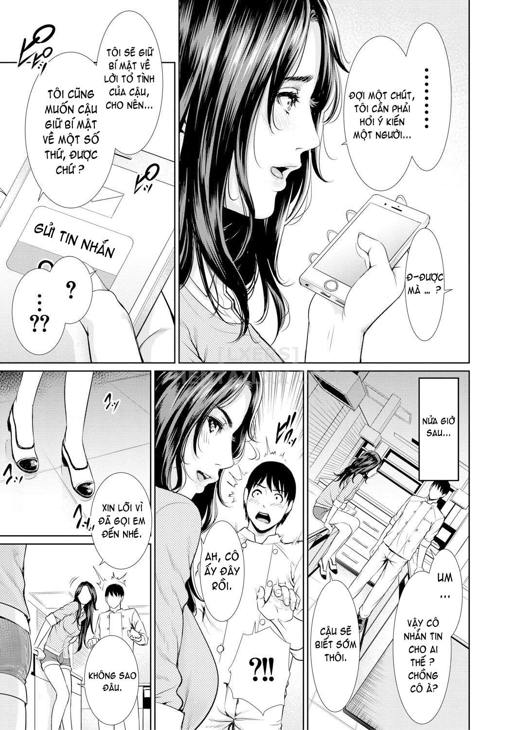 Đọc truyện hentai Sensei wa Seiyoku o Osaerarenai - Chap 6 - Double