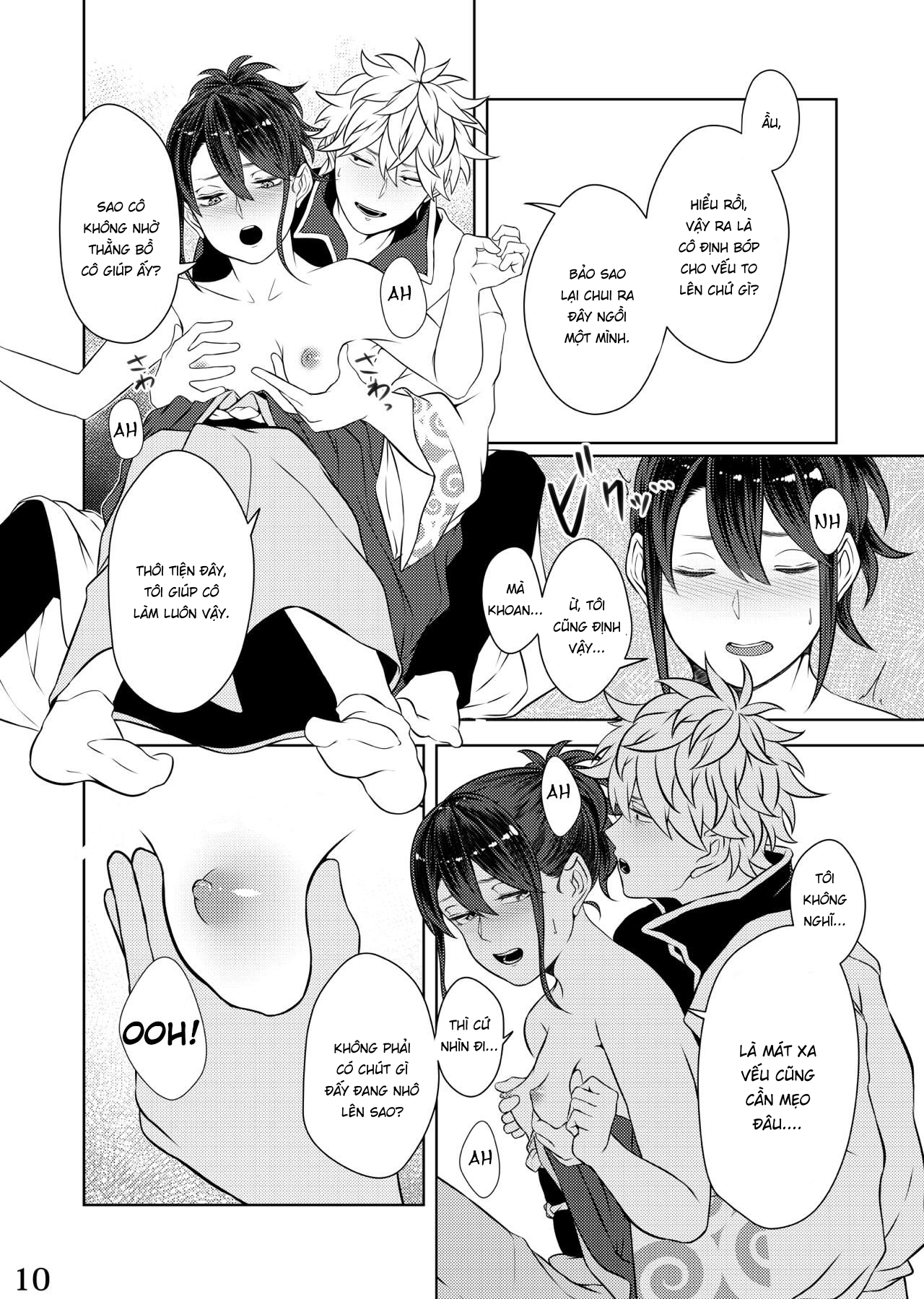 Đọc truyện hentai Mebuki (Gintama) - Oneshot