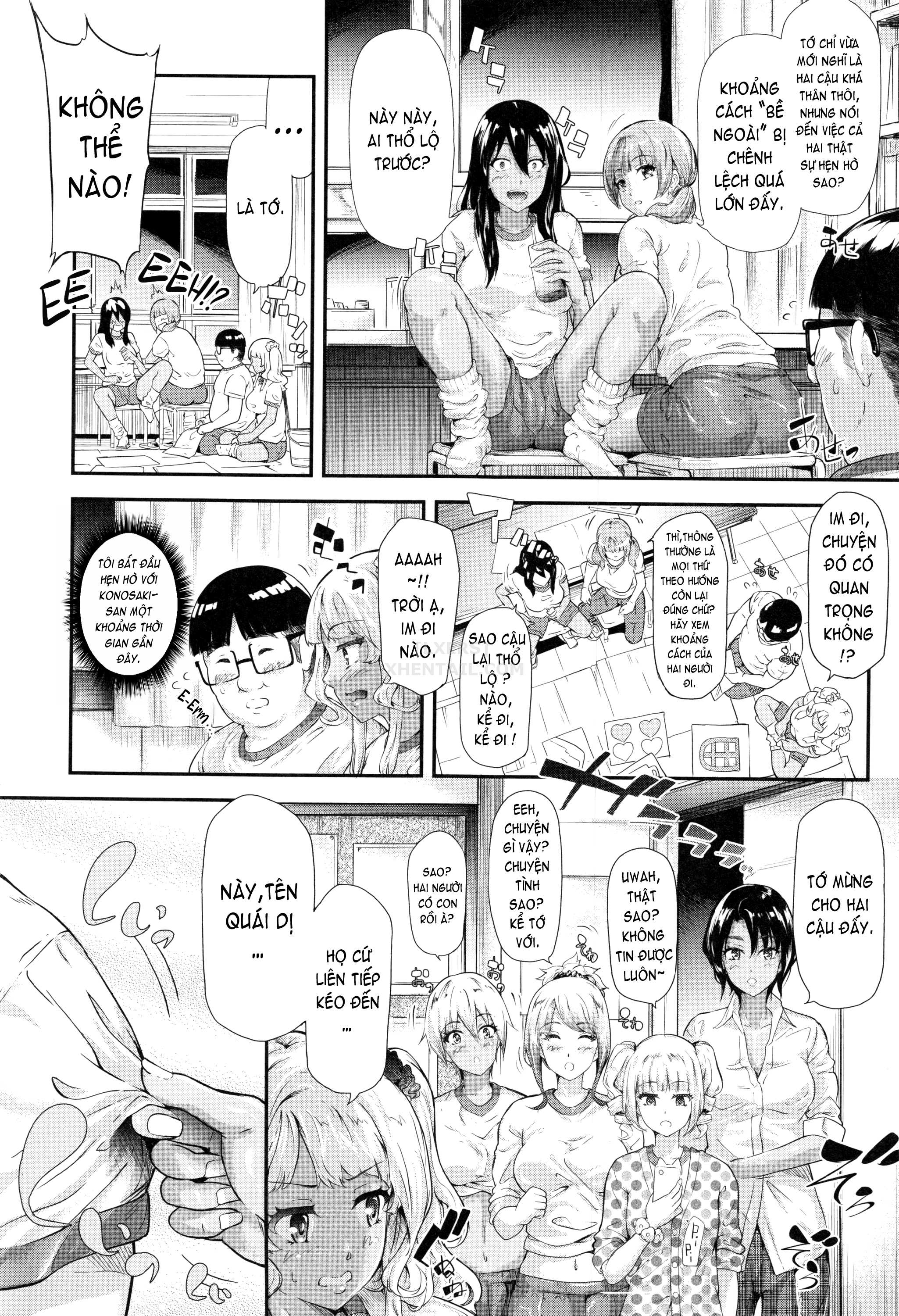Đọc truyện hentai Gal Tomo Harem - Chap 4 - [END]