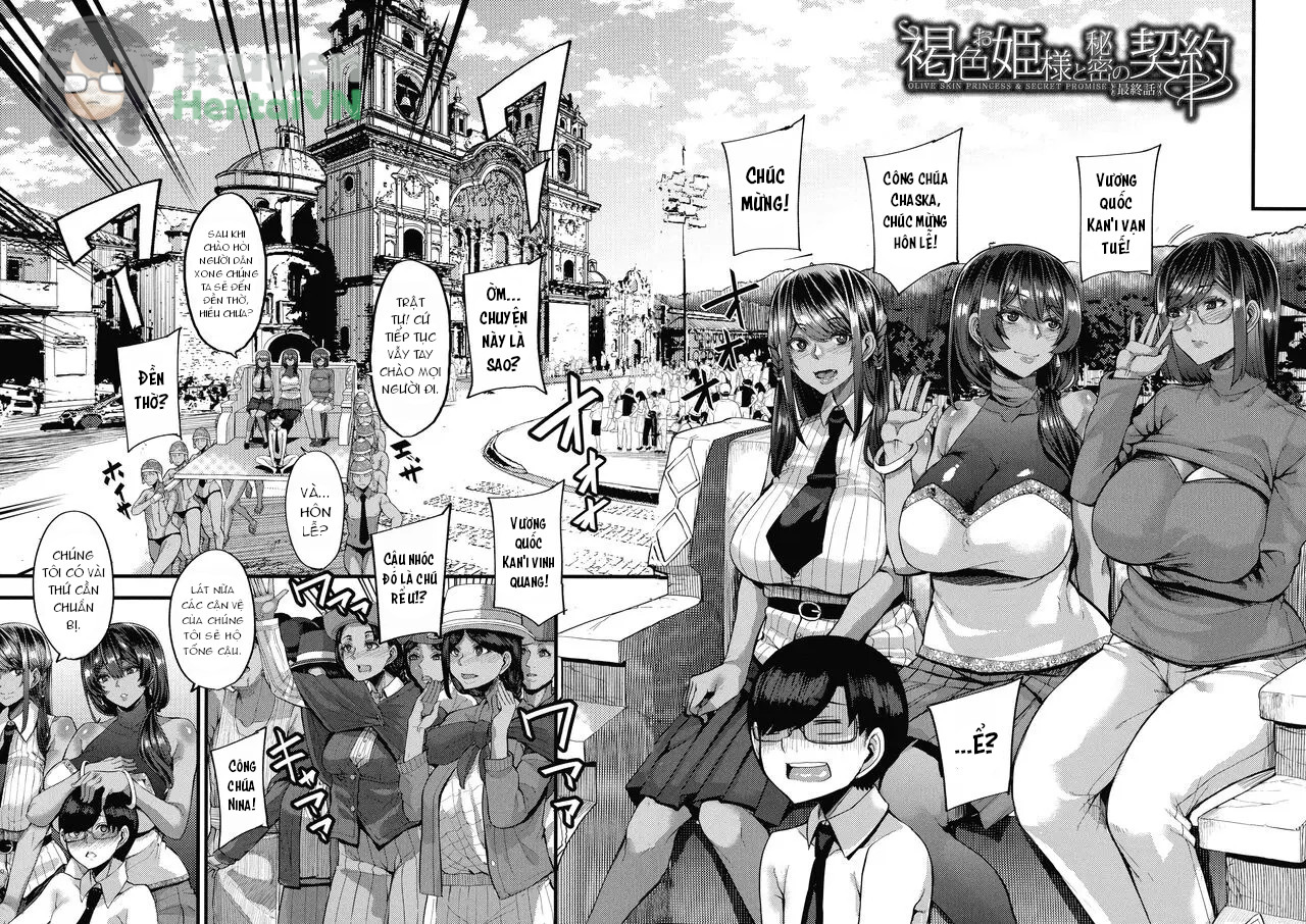 Đọc truyện hentai Kasshoku Hime to Himitsu no Keiyaku - Chap 4