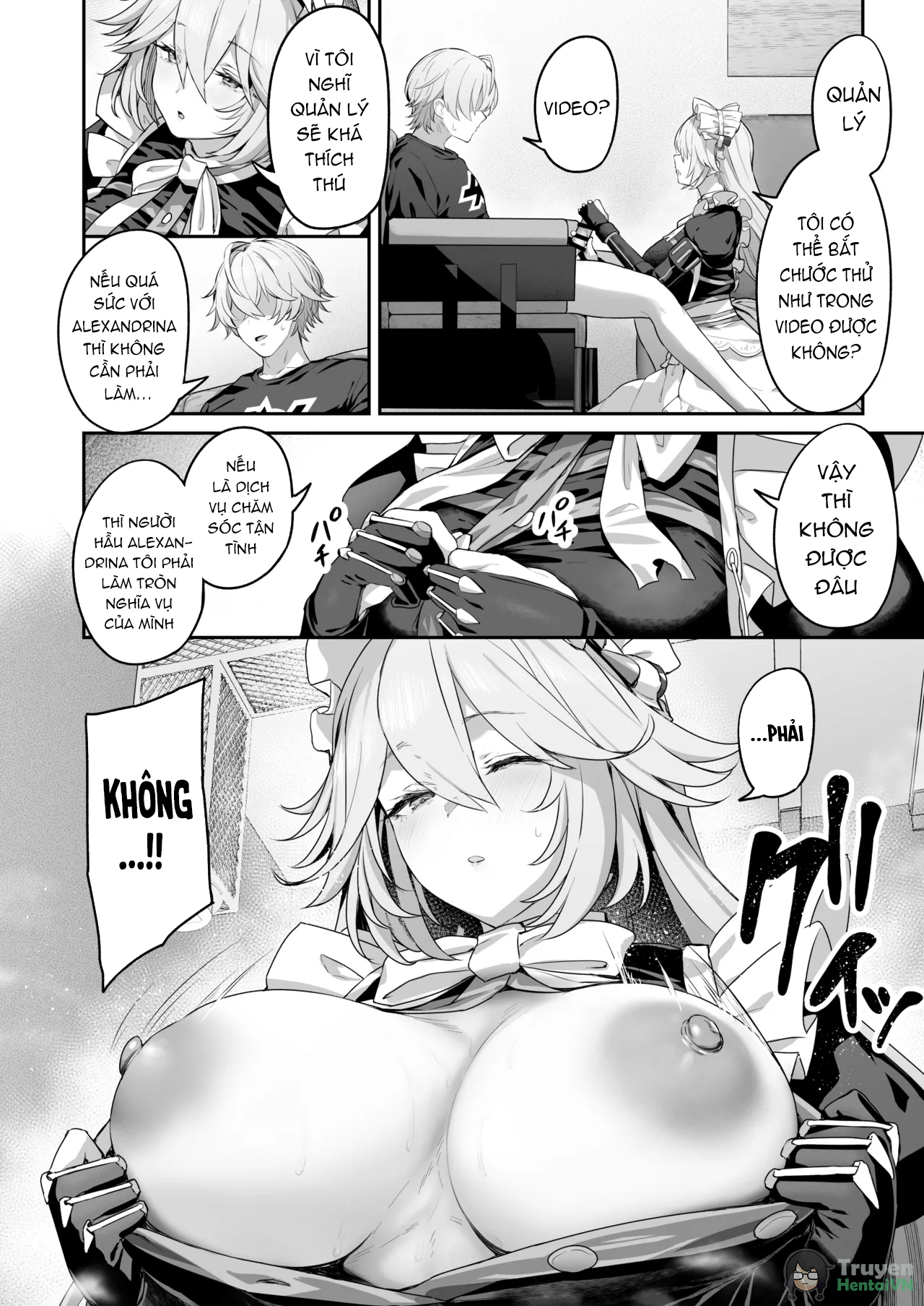 Đọc truyện hentai Em hầu gái ngọt nước của tôi - Oneshot