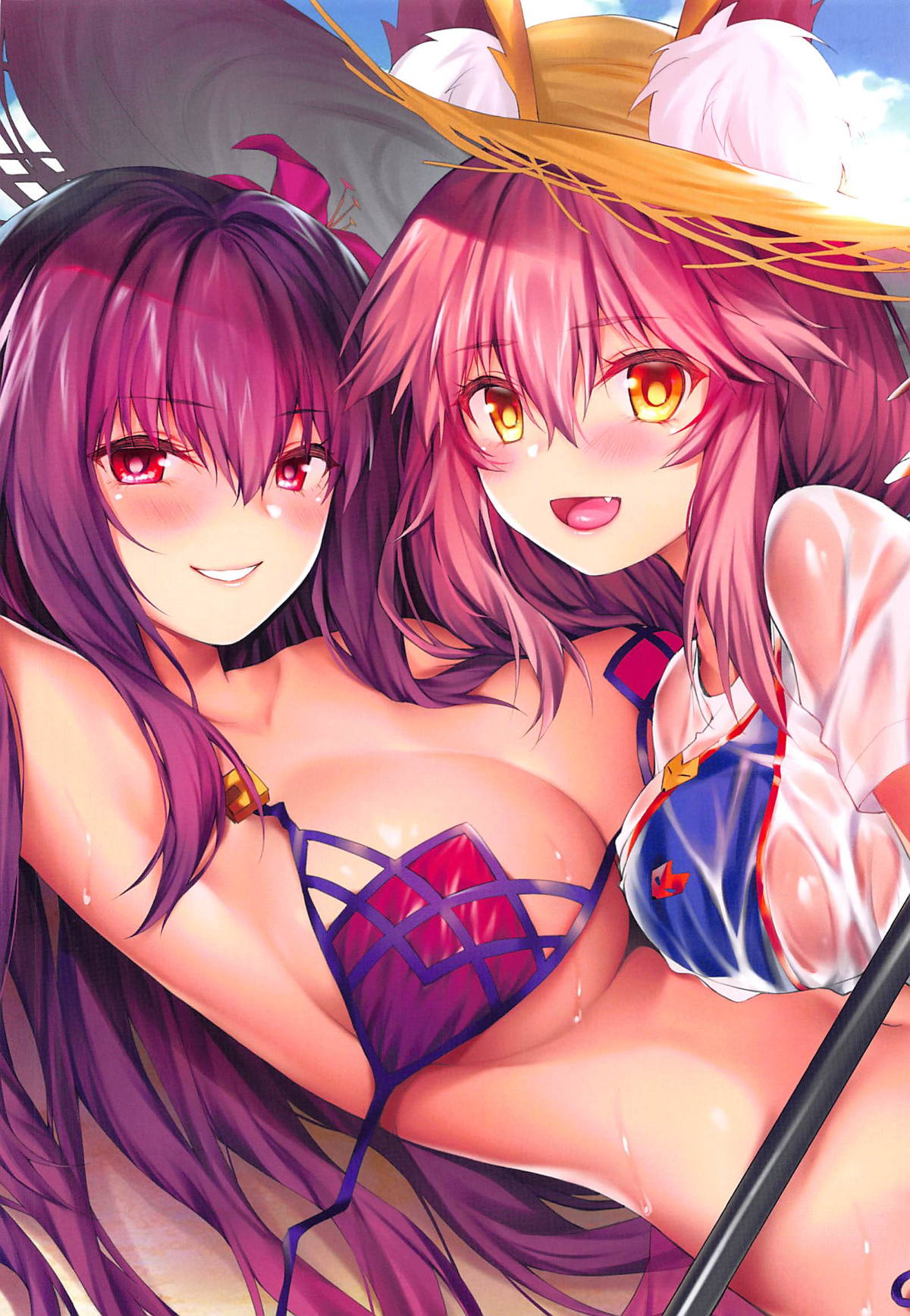 Đọc truyện hentai FGO Carnival 17 - Reiju Kaitaku Tokimeki Summer Vacances - Oneshot