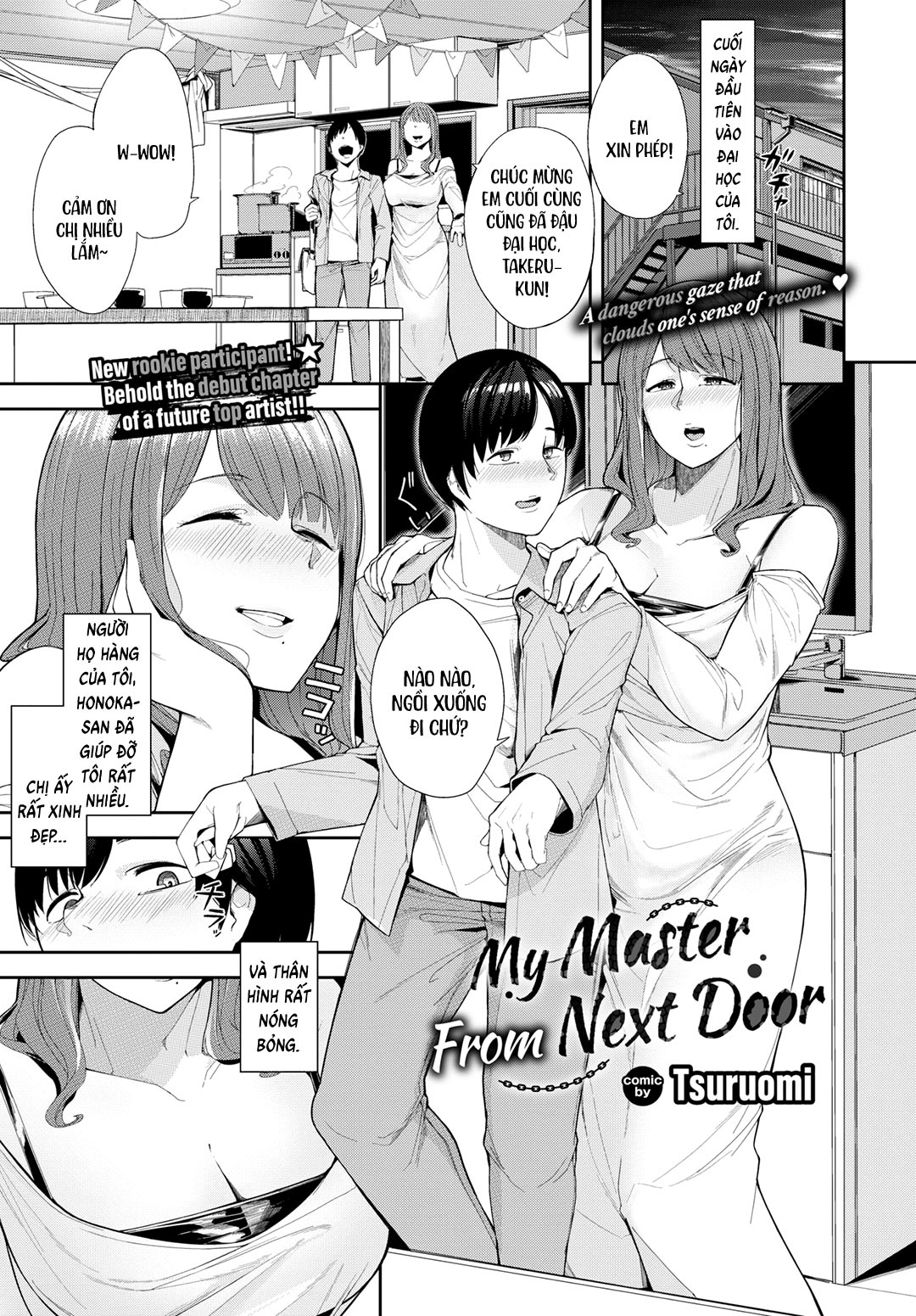Đọc truyện hentai Chị họ hàng xóm là chủ nhân của tôi - Oneshot
