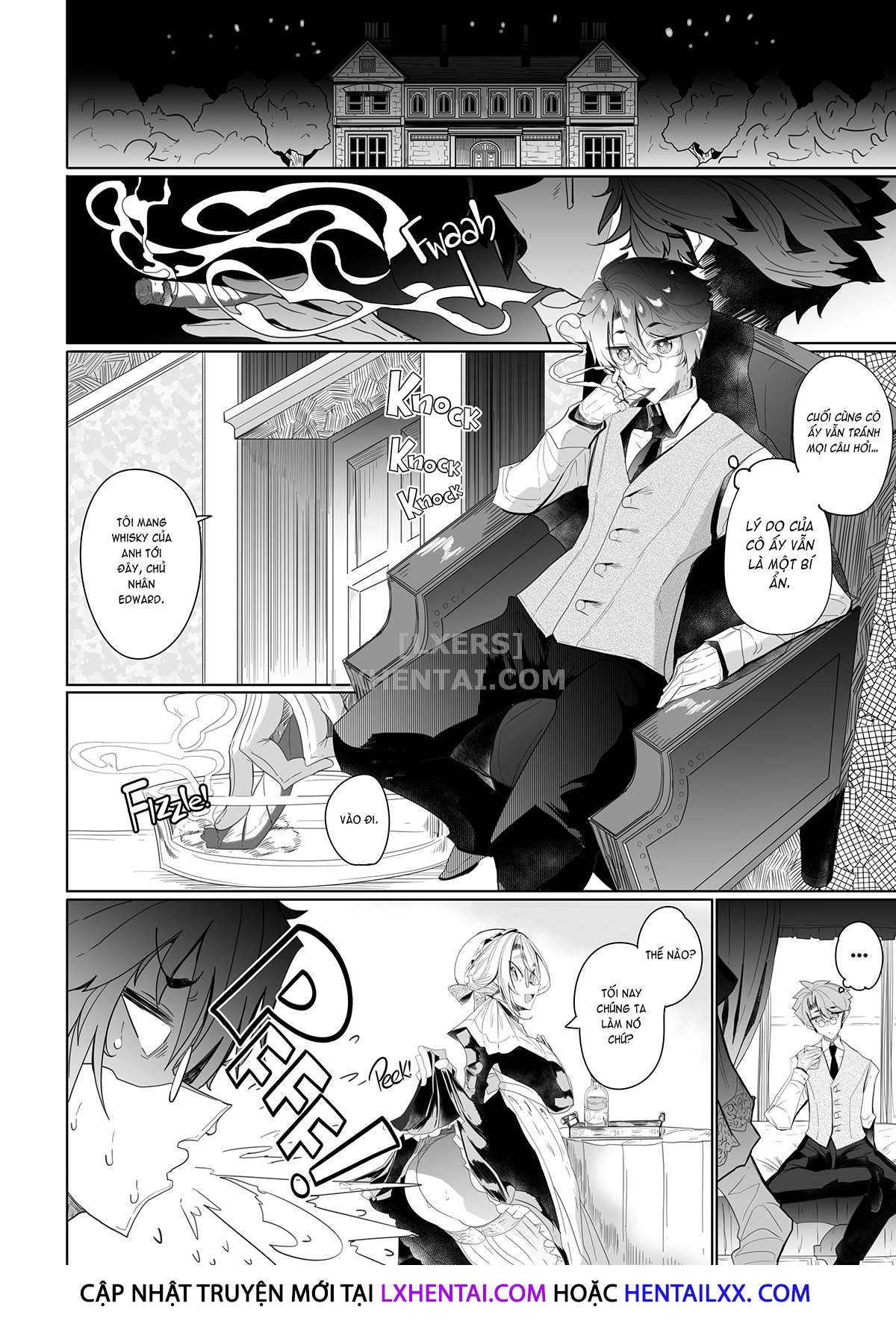 Đọc truyện hentai Shinshi Tsuki Maid no Sophie-san - Chap 2