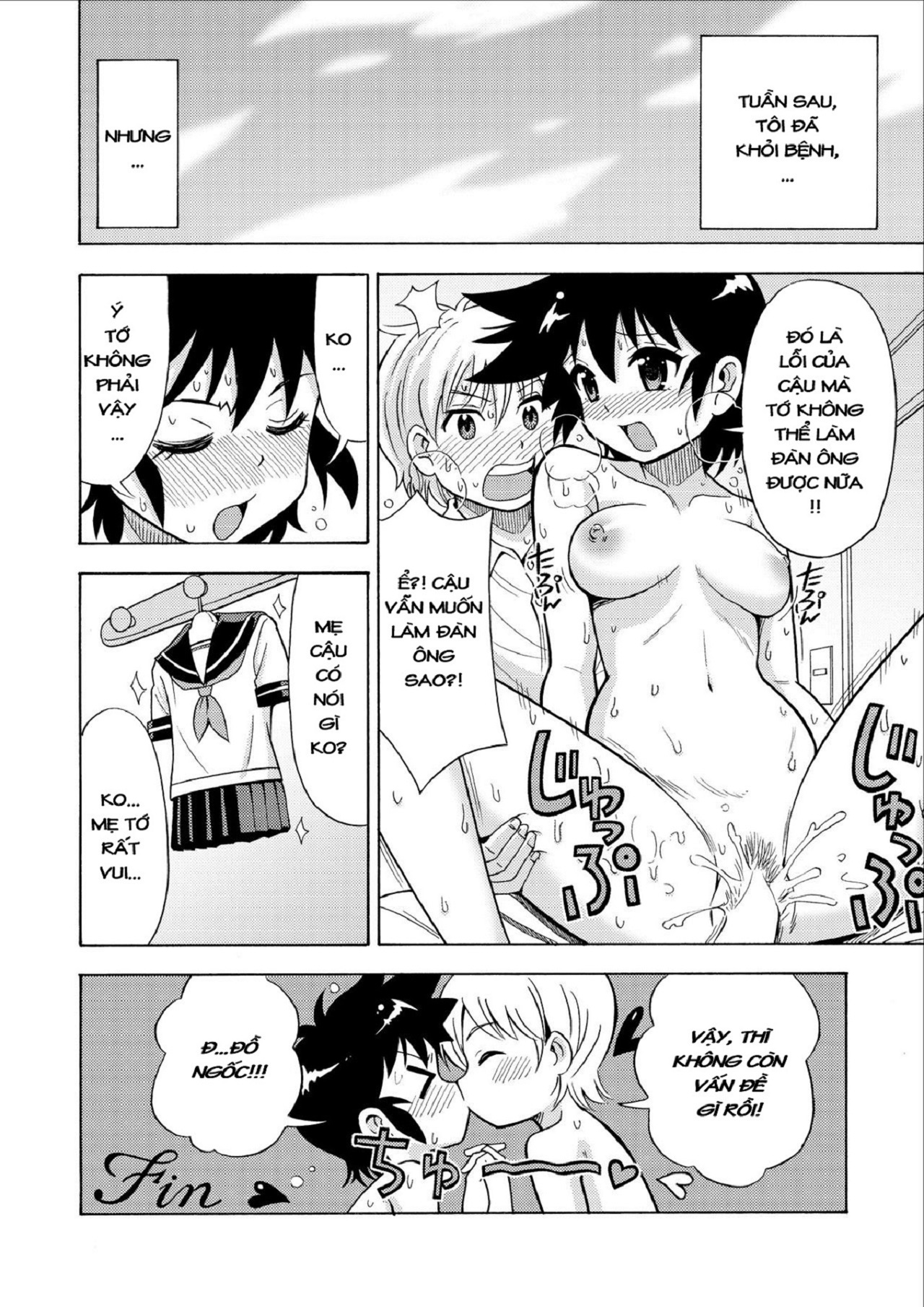 Đọc truyện hentai Nyotaika Influence - Oneshot