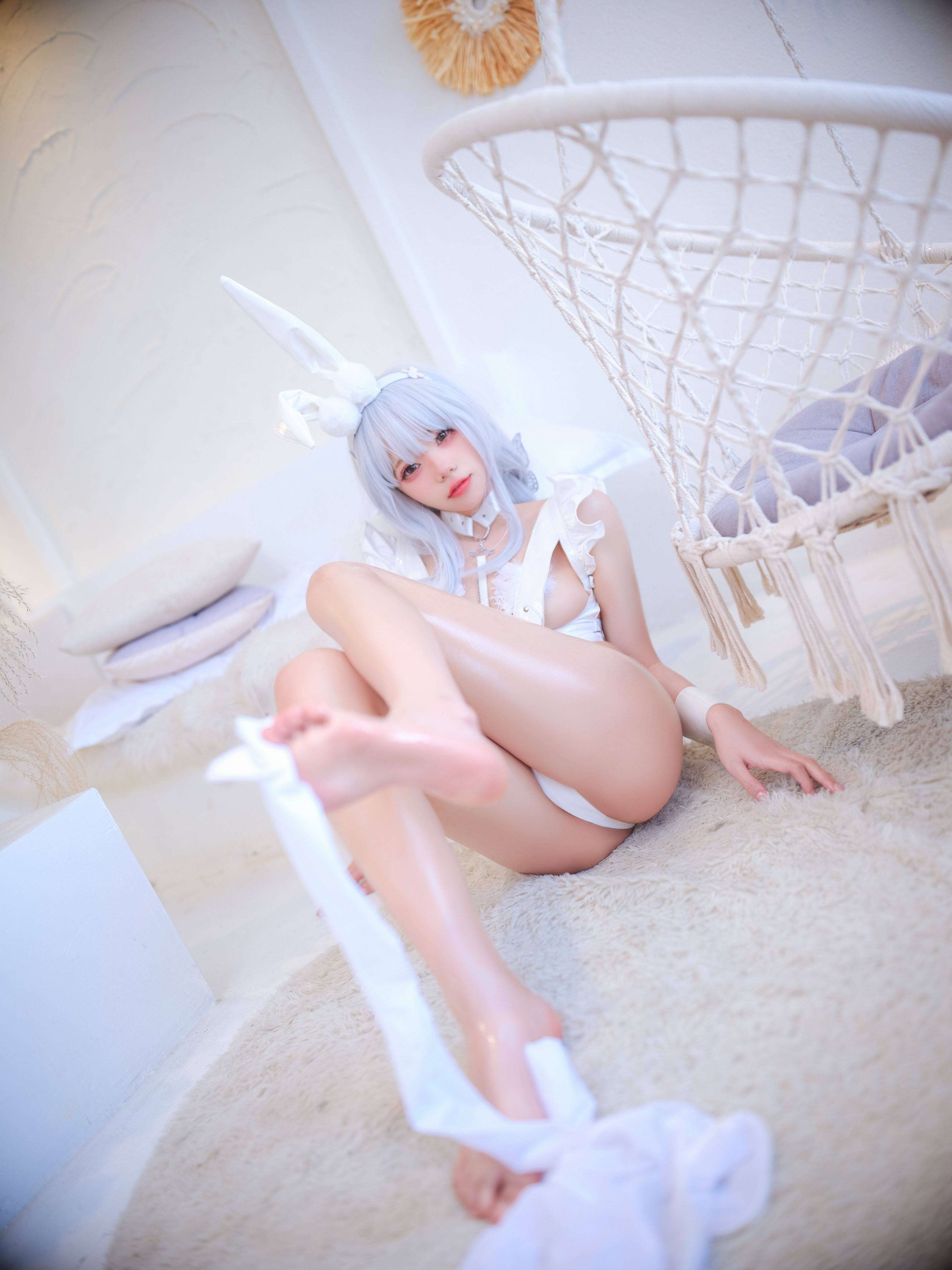 Đọc truyện hentai Tuyển tập Albums siêu phẩm Cosplay - Chap 300 - Sticky Dumpling Bunny - Vicious Bunny Girl