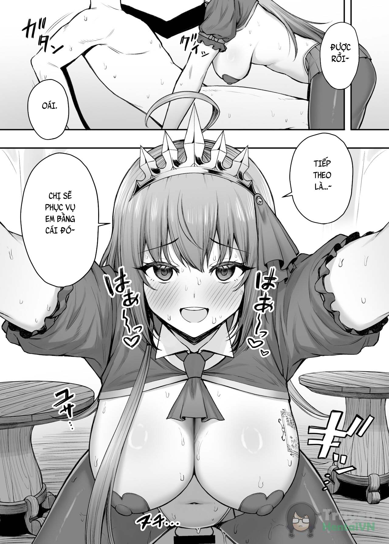 Đọc truyện hentai Pecorine no Beit-saki ni wa Ura Menu ga Arurashii - Oneshot