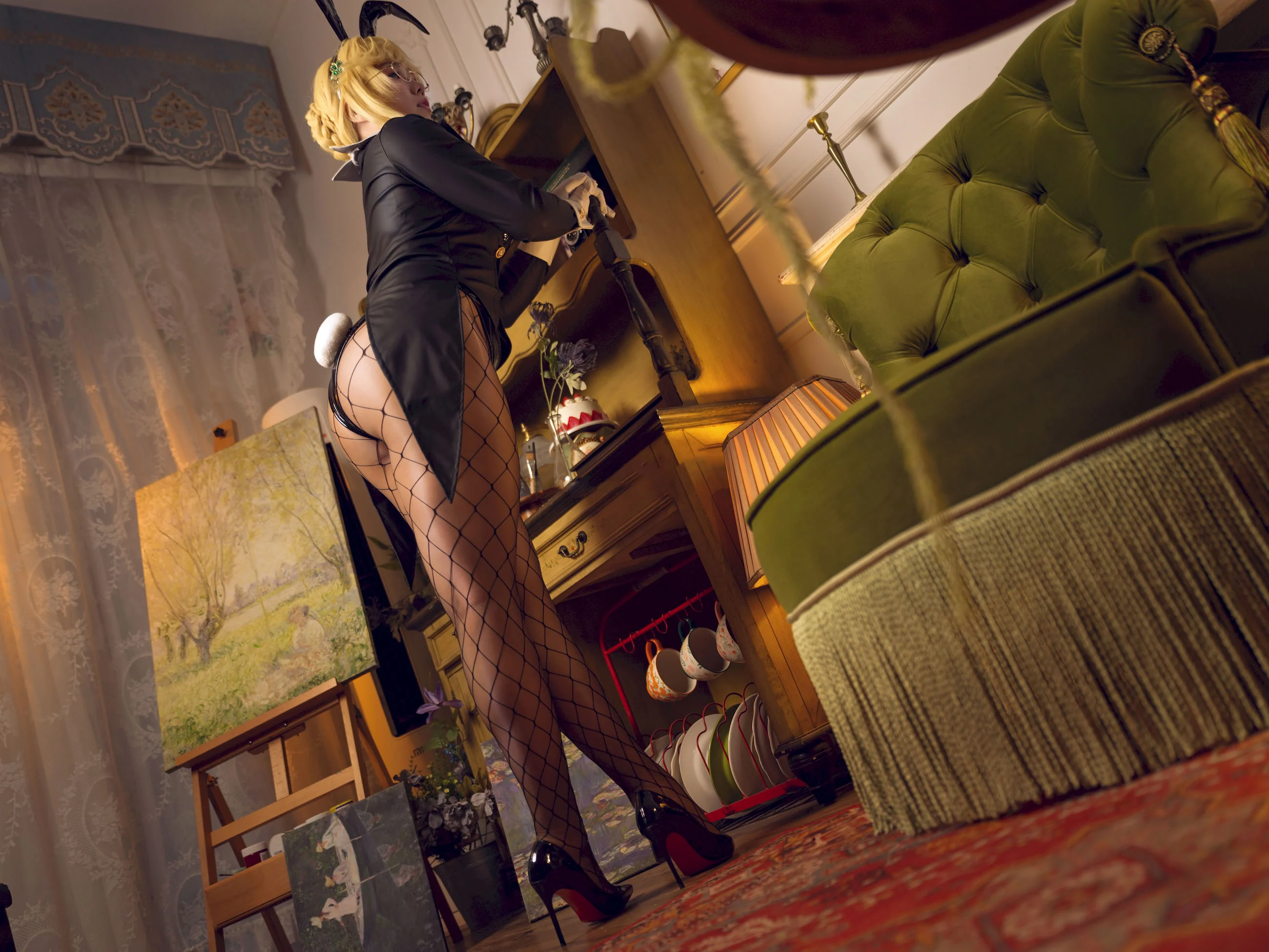 Đọc truyện hentai Tuyển tập Albums siêu phẩm Cosplay - Chap 1361 - Mahua Sauce - Victory Goddess: Niki Edward Bunny Girl