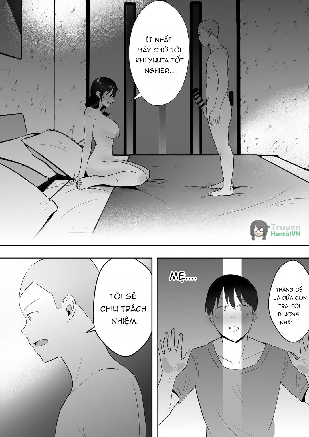 Đọc truyện hentai TomoKano Kaa-chan~ Daisuki na Ore no Hahaoya wa Aho na Shinyuu no Kanojo~ - Chap 3