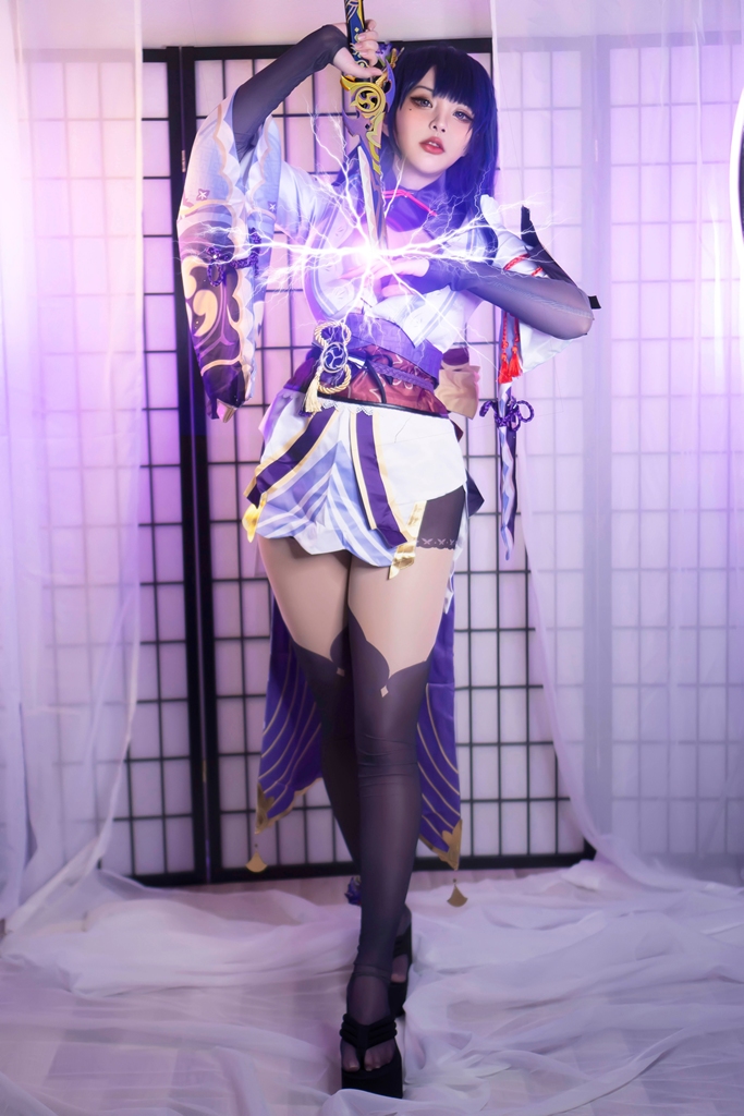 Đọc truyện hentai Tuyển tập Albums siêu phẩm Cosplay - Chap 241 - Hana Bunny – Raiden Shogun