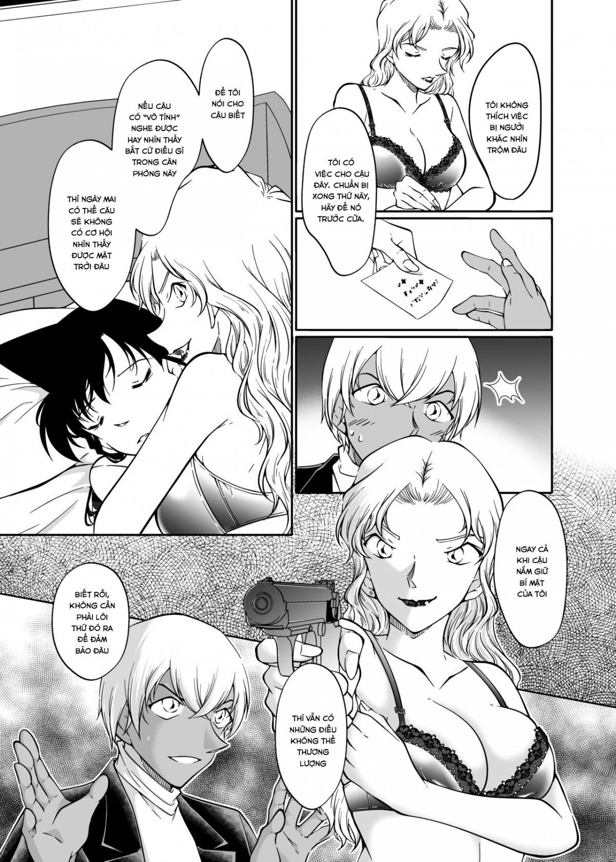 Đọc truyện hentai Yumeda to Itsuwatte (Detective Conan) - Oneshot