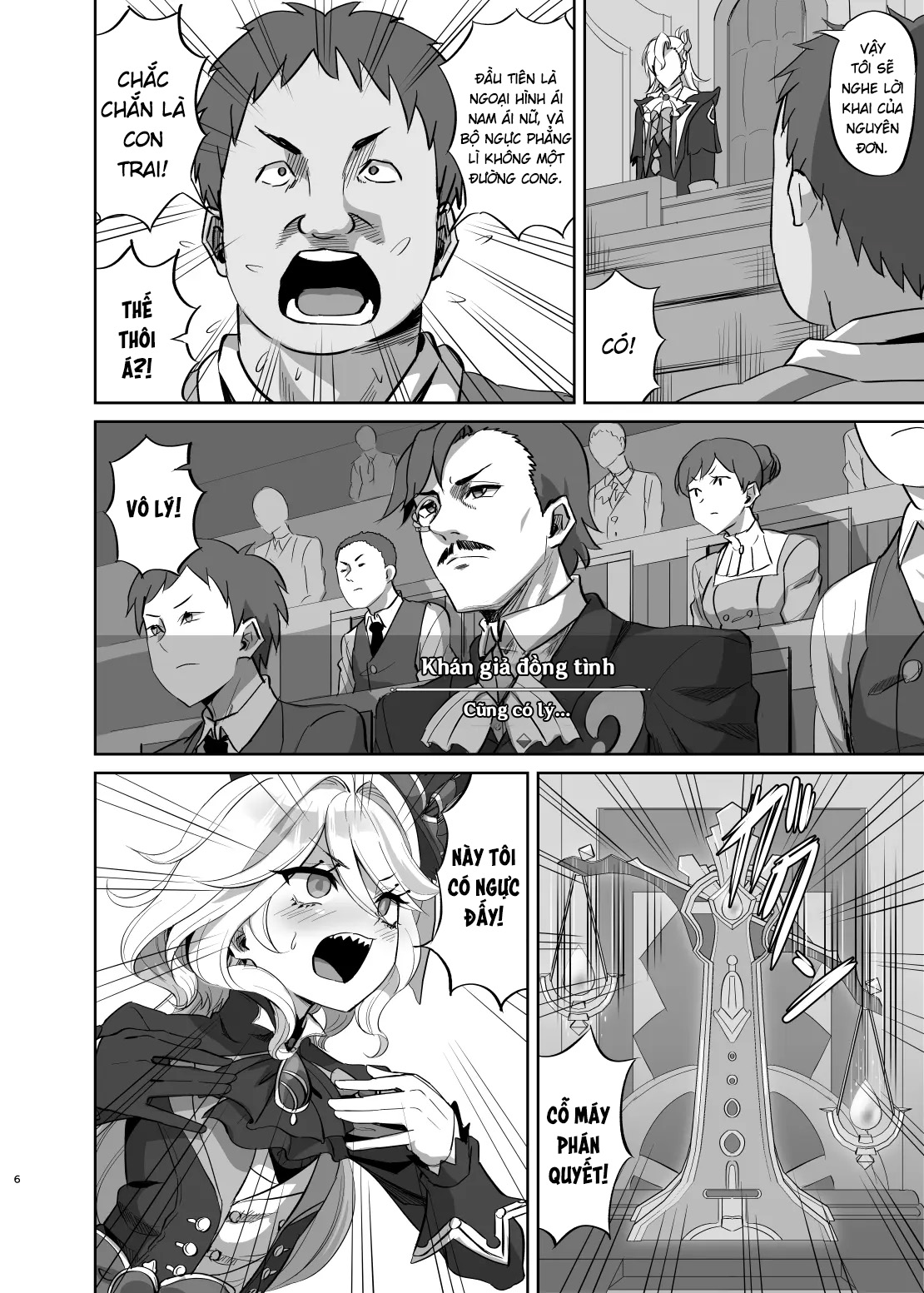 Đọc truyện hentai Tôi không phải con trai! ~Quá trình xét xử bị can Thuỷ Thần nghi là giả gái~ - Nghe nói Xingqiu có skin mới: