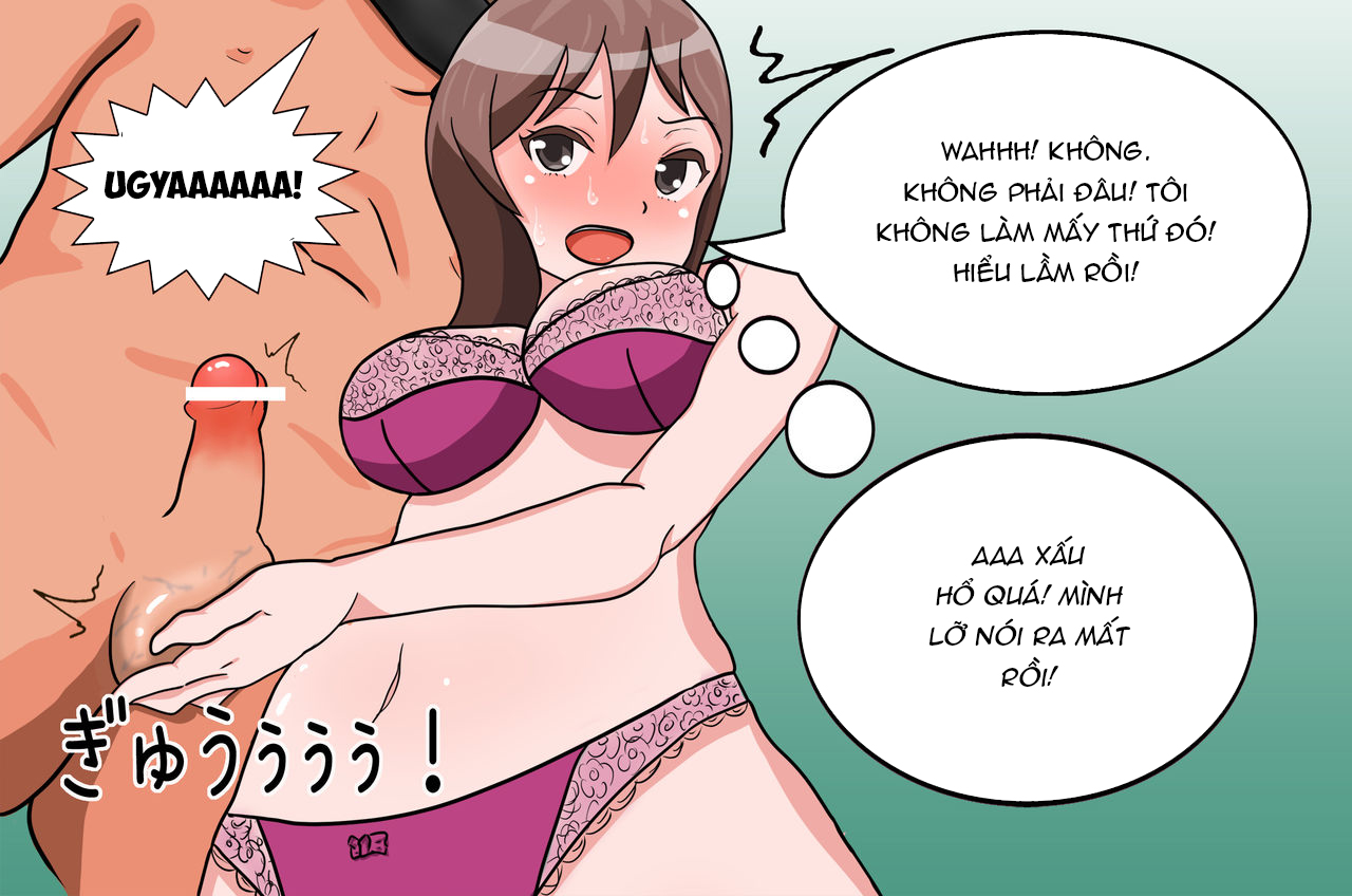 Đọc truyện hentai Hinano-san, Hajimete - Chap 2 + 3: End.