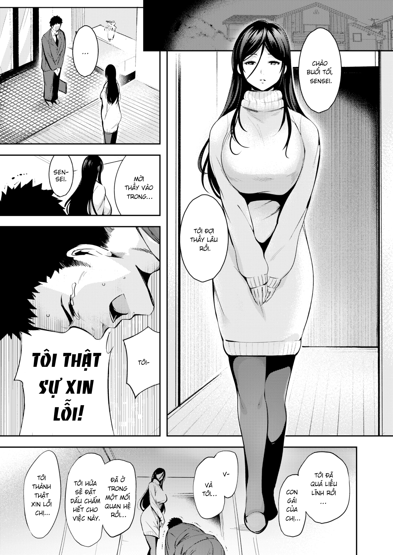 Đọc truyện hentai Mối quan hệ mập mờ của nhà Sakiba - Oneshot.