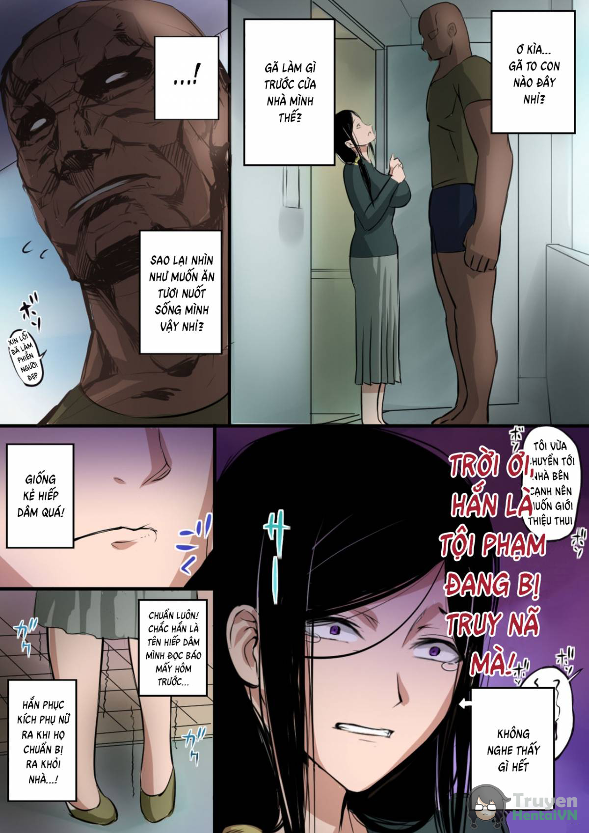 Đọc truyện hentai Cô vợ cô đơn và con cặc khổng lồ - Oneshot