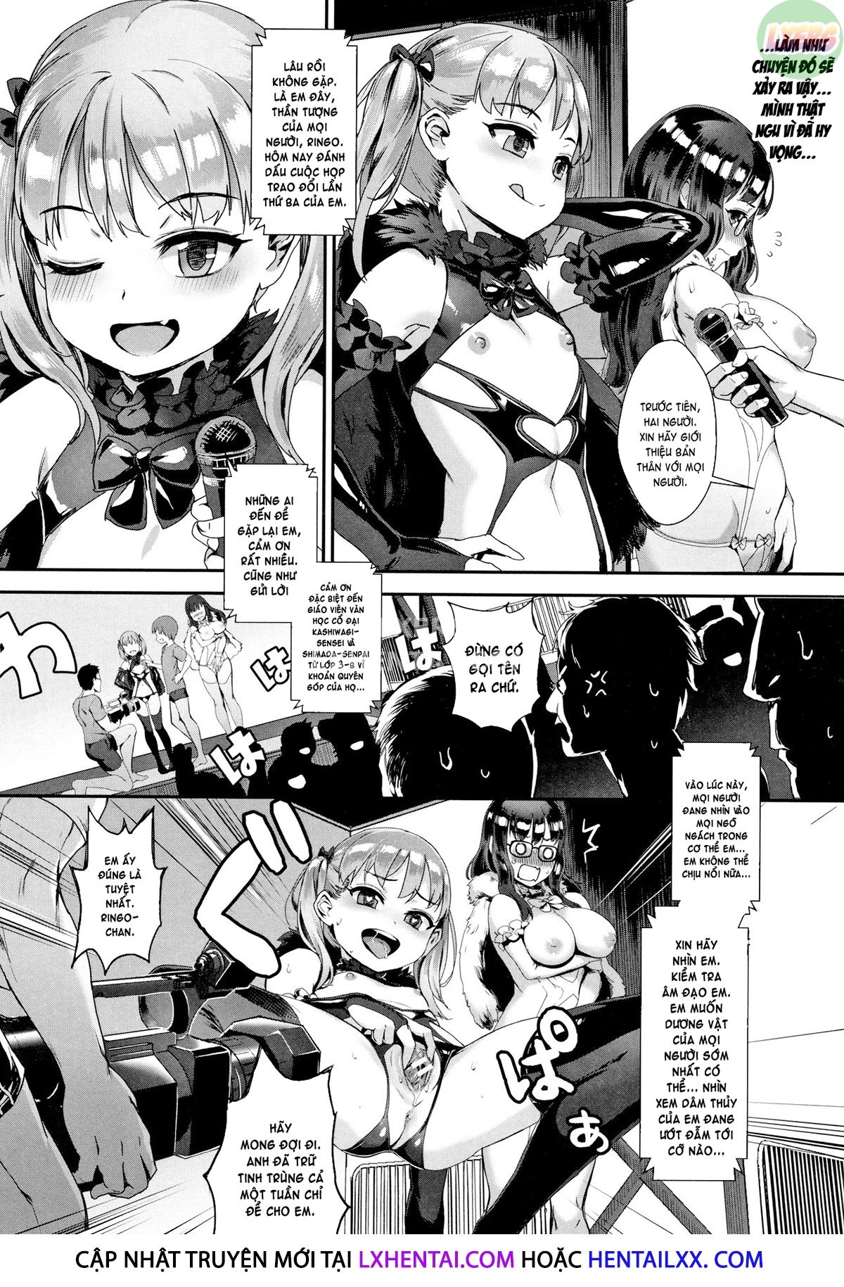 Đọc truyện hentai Gakuen Rankou - Chap 2