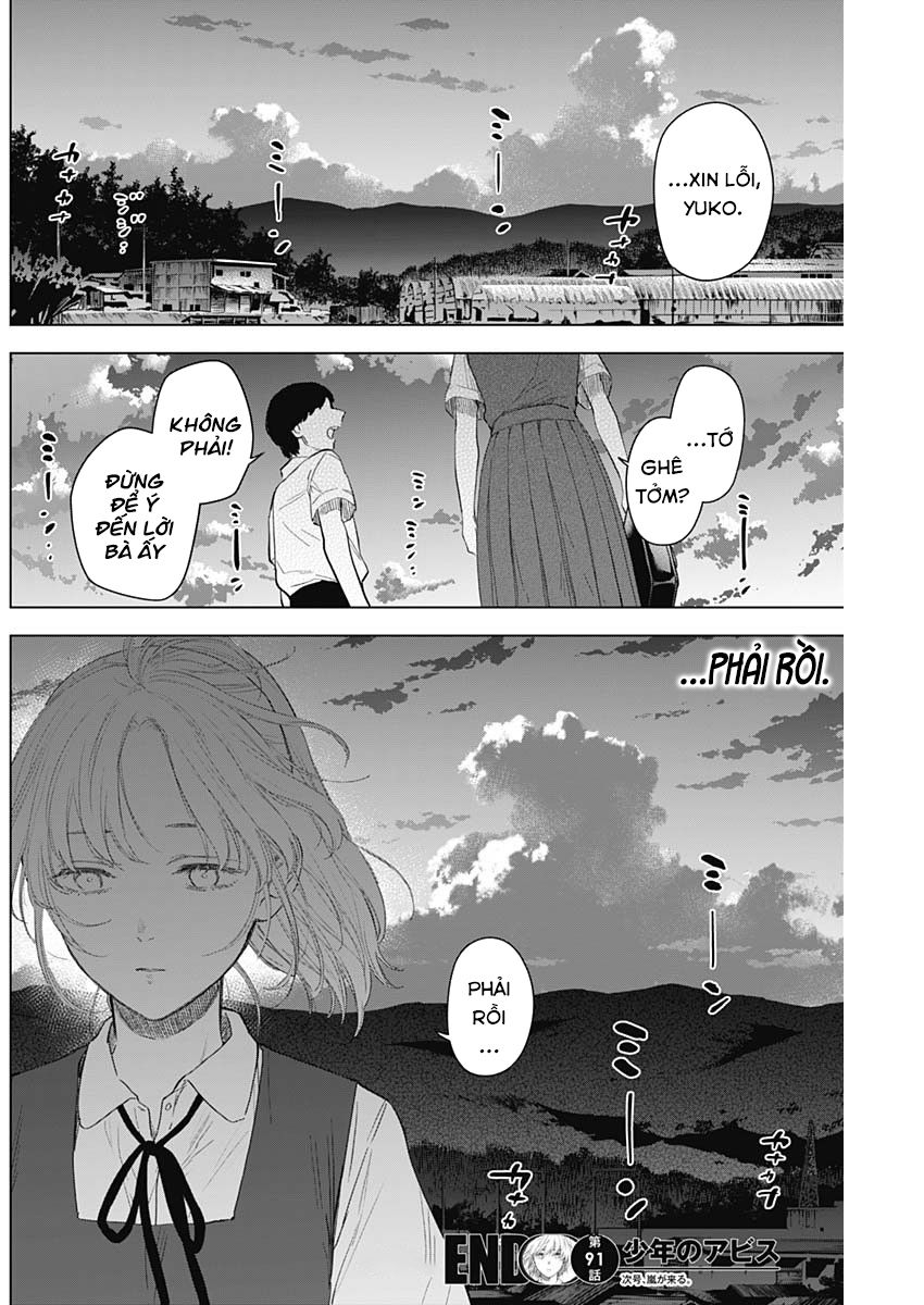 Đọc truyện hentai Shounen no Abyss - Chap 91: Ngày trước cơn bão