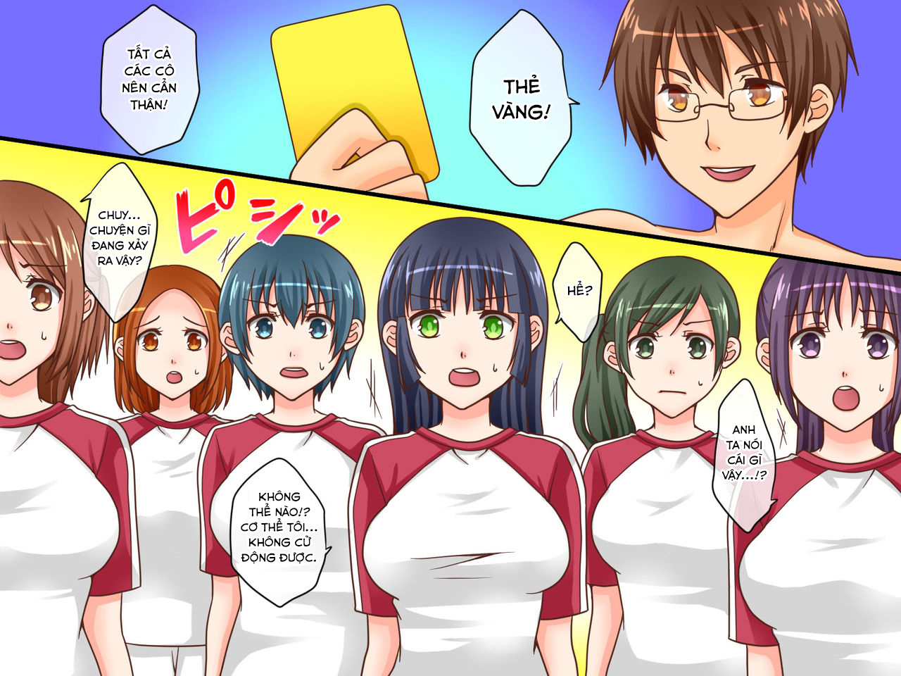 Đọc truyện hentai Shinpan no Meirei wa Zettai! ~ Donna Koto demo Shitagawaseru Mahou no Shinpan Card - Chap 2