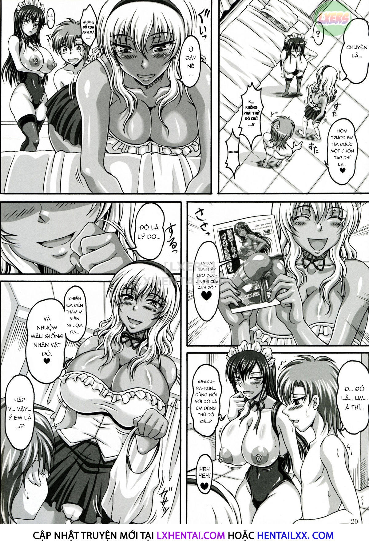 Đọc truyện hentai My Personal Big Breasted Masturbation Maid -X2- - Oneshot