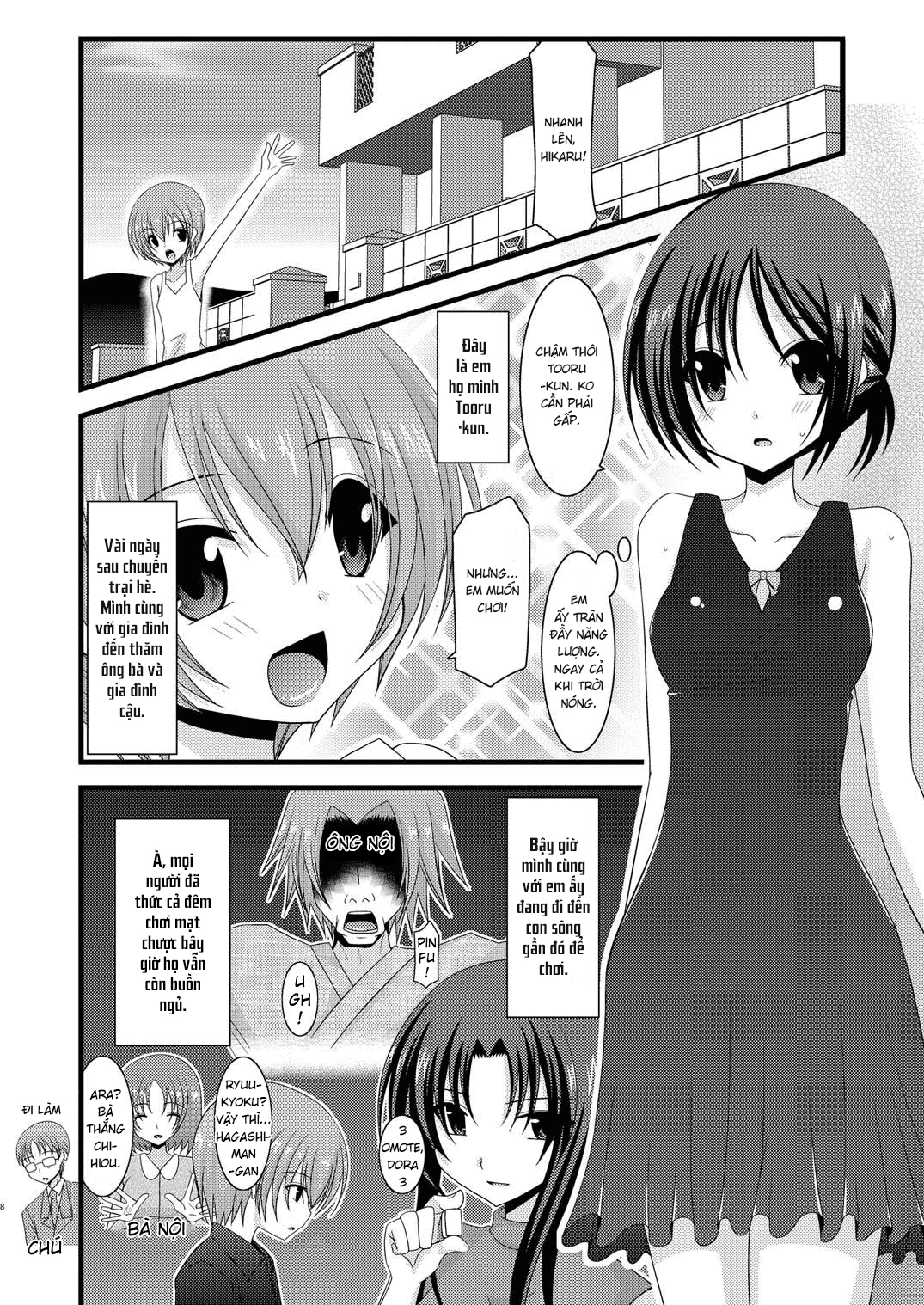 Đọc truyện hentai Cô gái thích khoả thân - Chap 5