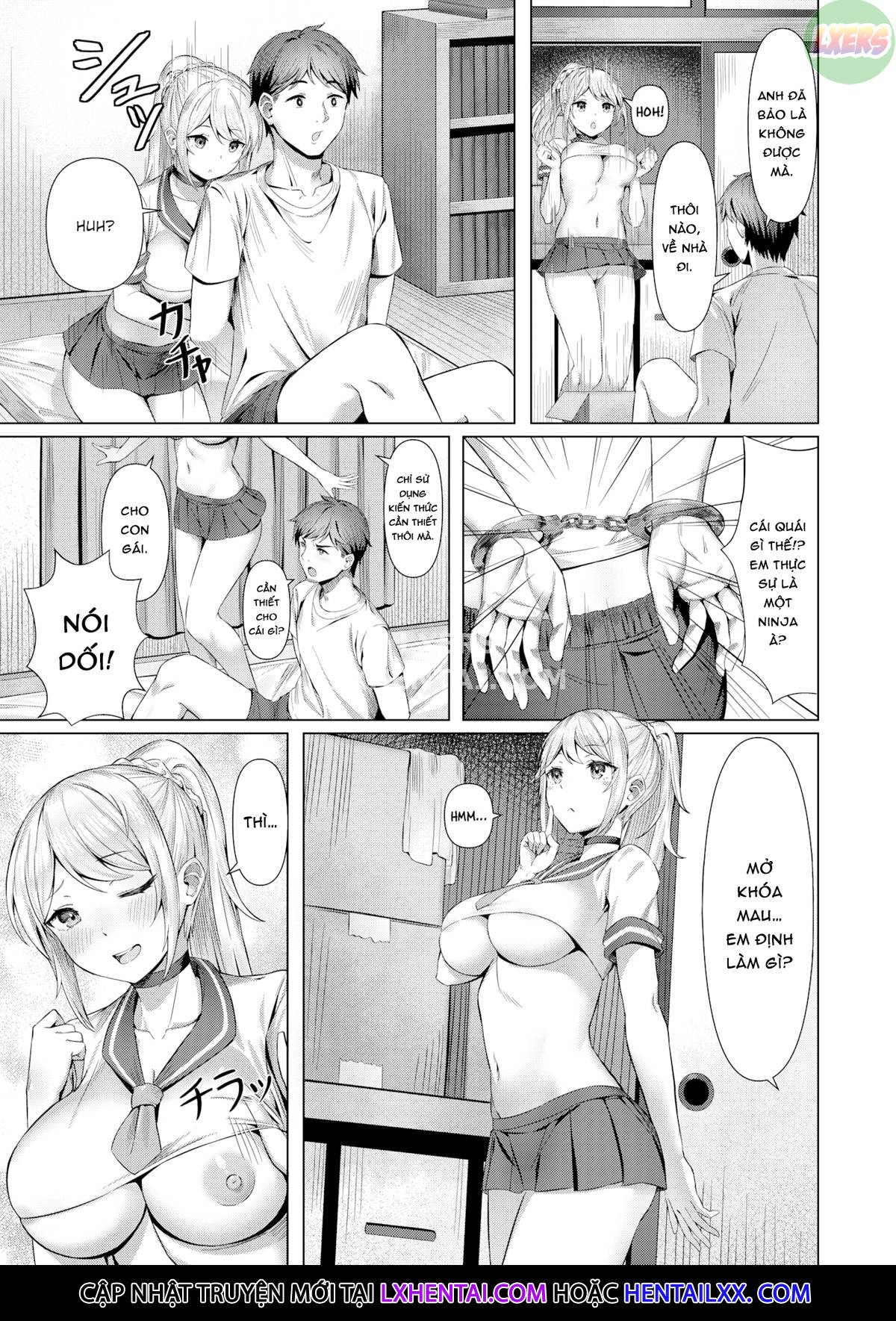 Đọc truyện hentai Gái hư Trả ơn - Oneshot