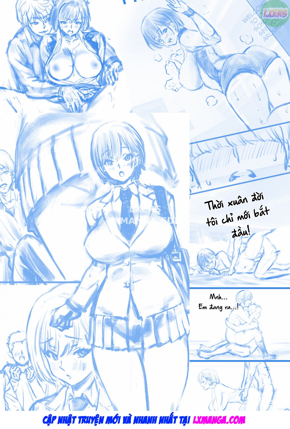 Đọc truyện hentai Tôi yêu và yêu Takasaki Senpai - Oneshot