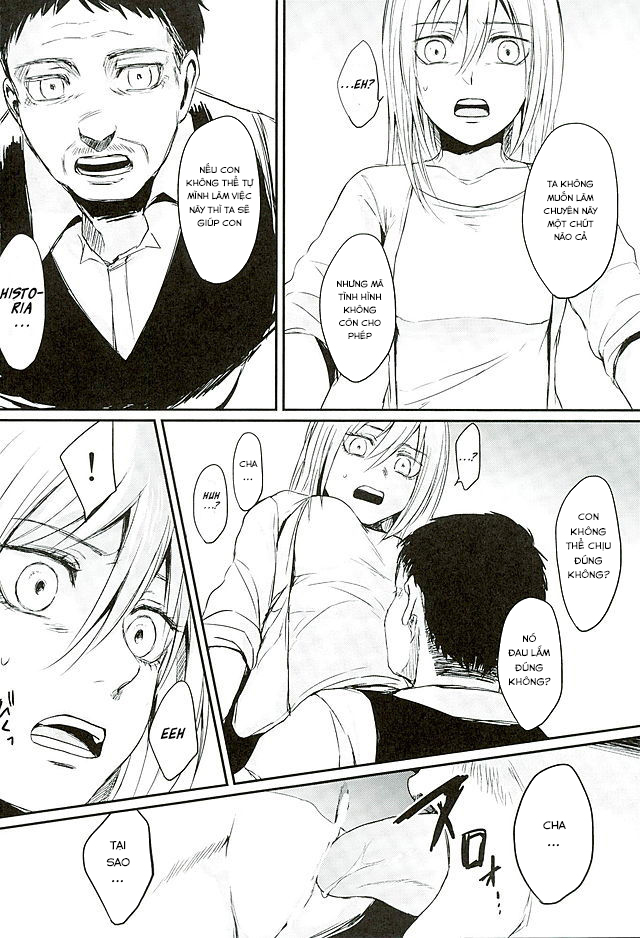 Đọc truyện hentai Reizoku wa Kami ni Arazaru (Shingeki no Kyojin) - Oneshot