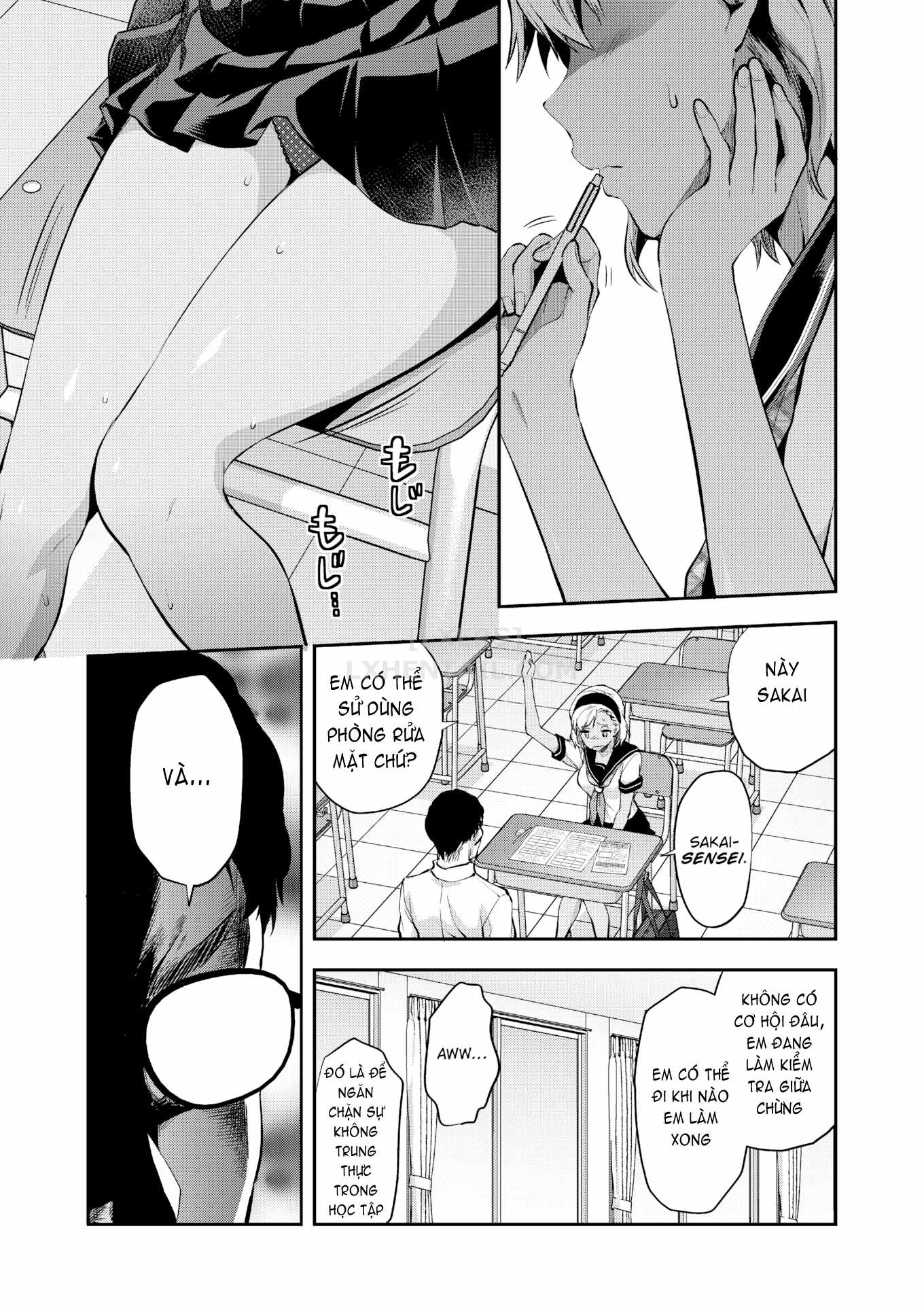 Đọc truyện hentai Kozuta Natsuki Can’t Take It Much Longer - Oneshot
