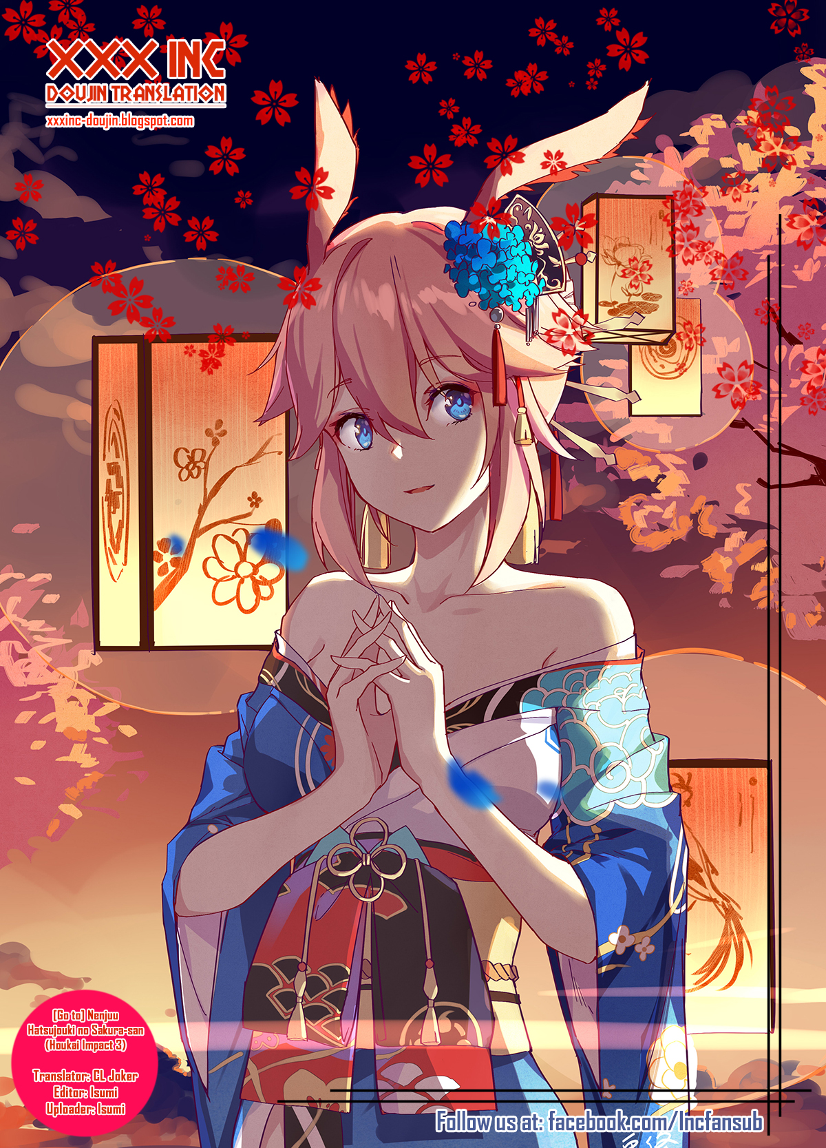 Đọc truyện hentai Nenjuu Hatsujouki no Sakura-san (Honkai Impact 3) - Oneshot