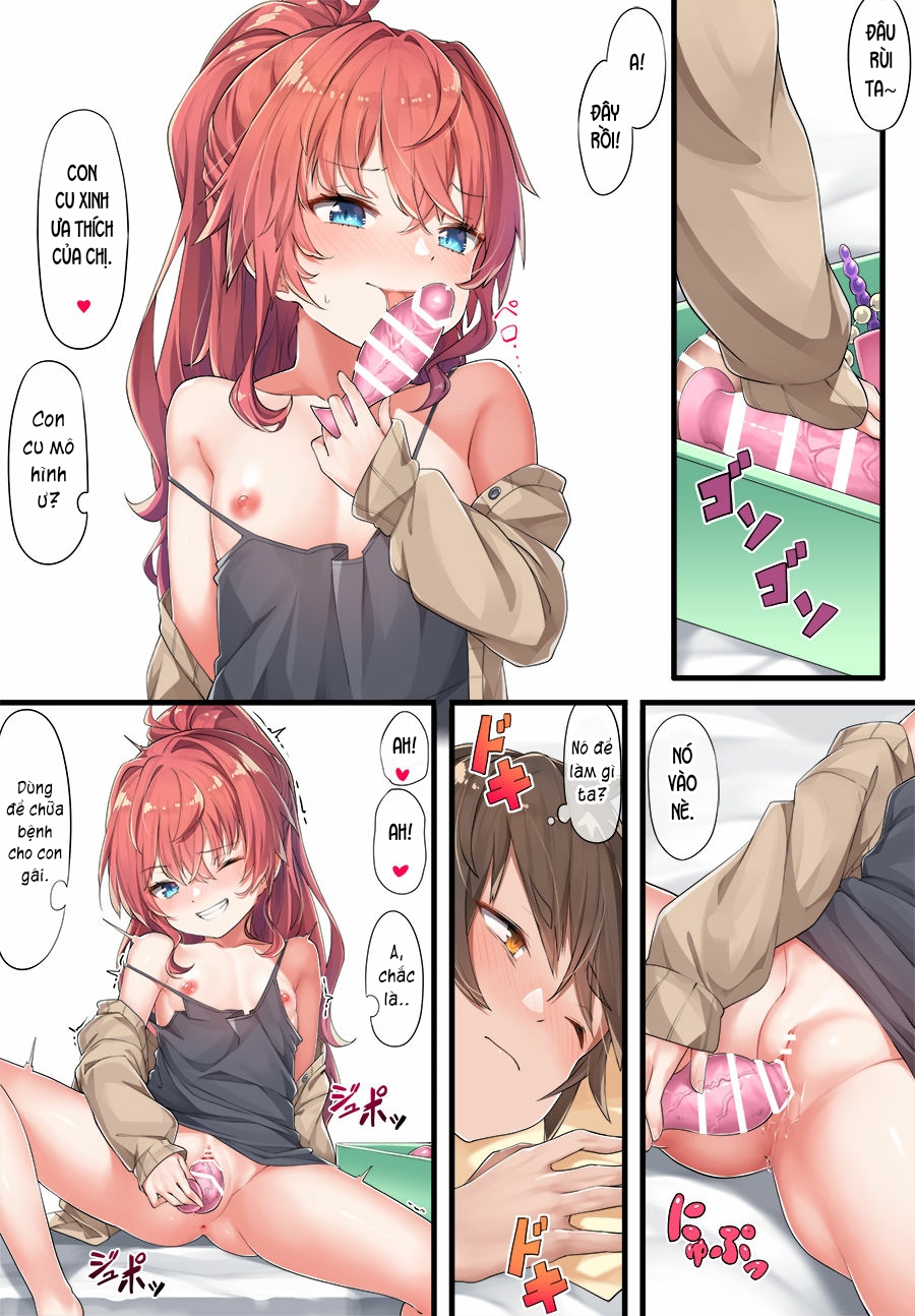 Đọc truyện hentai OneShota Kazuki-senpai - Chap 3: Khóa cái cu hư.