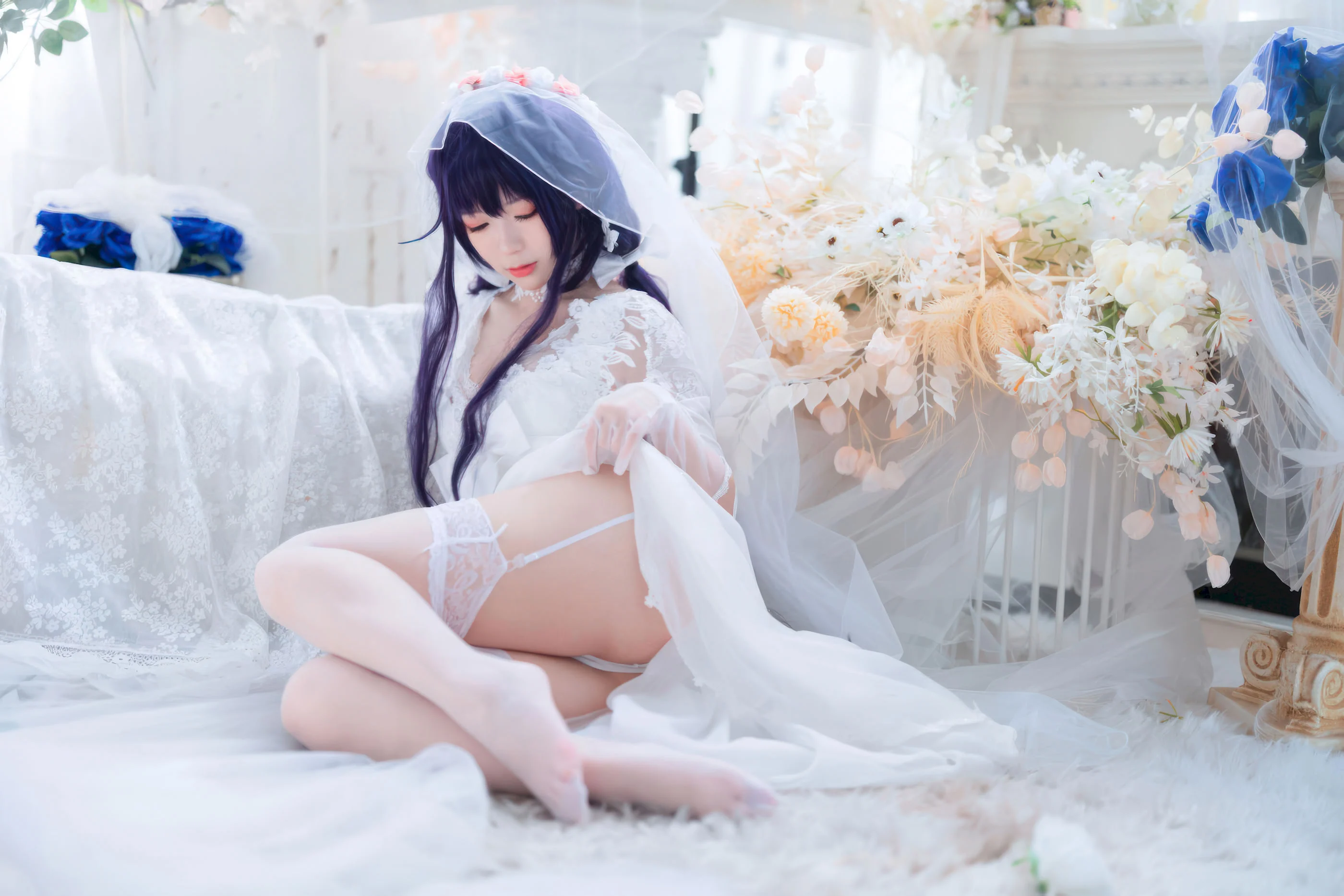 Đọc truyện hentai Tuyển tập Albums siêu phẩm Cosplay - Chap 1414 - Sakura-chan w Azur Lane Azuma no Hanayome