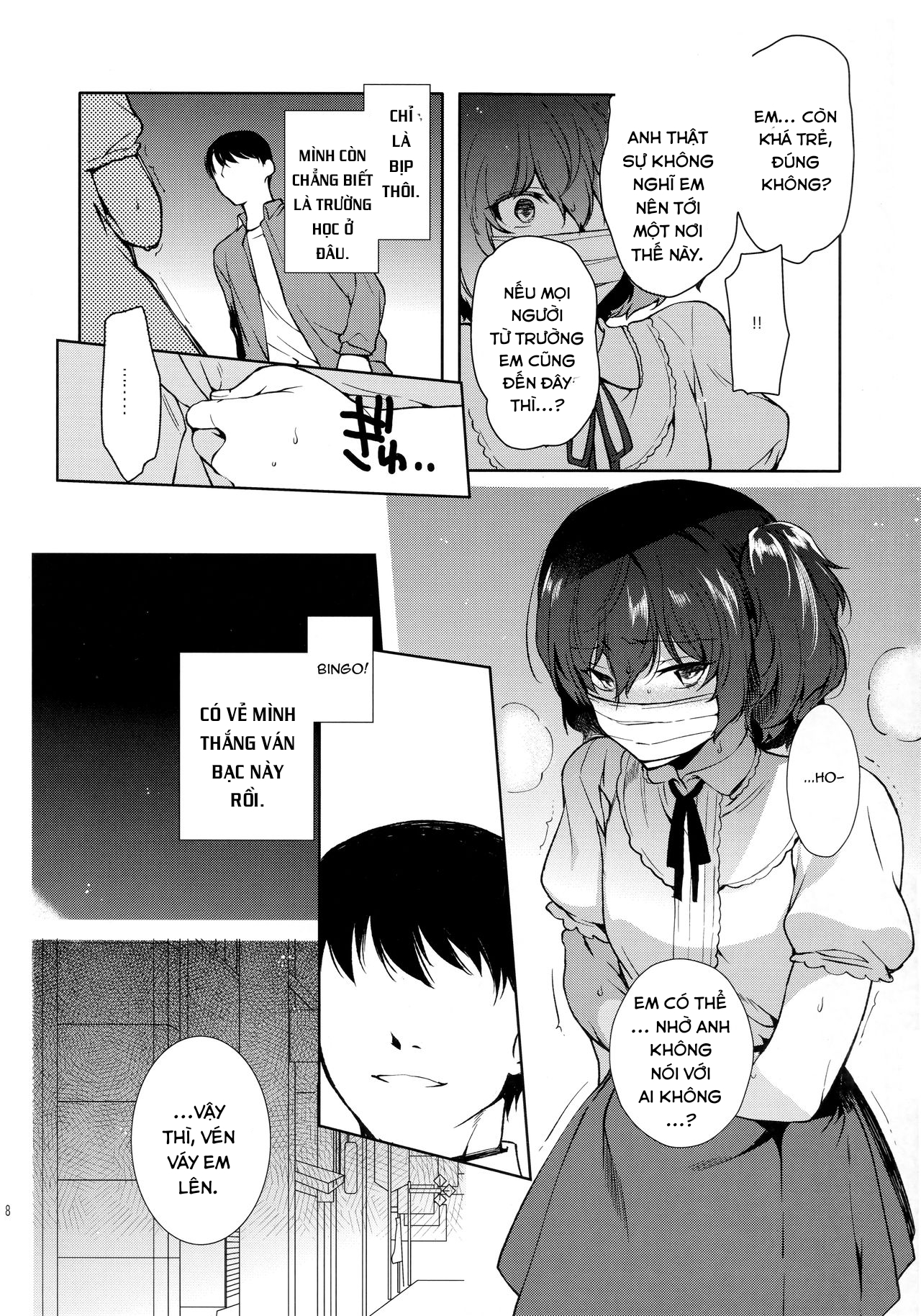 Đọc truyện hentai Josou Haishinsha Ryoujoku ~Shojo Soushitsu Nama Haishin~ - Oneshot