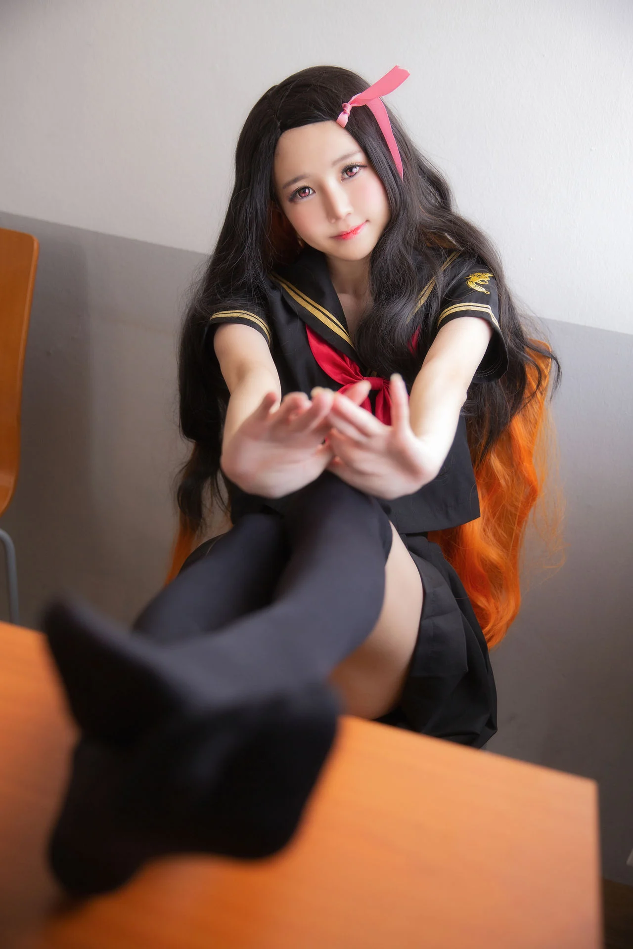 Đọc truyện hentai Tuyển tập Albums siêu phẩm Cosplay - Chap 639 - Sally Dorasnow – Nezuko School