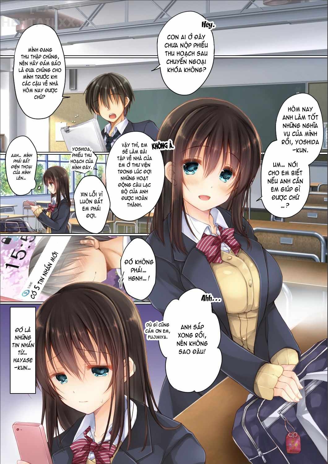 Đọc truyện hentai NTR Graduation Trip - Chap 2