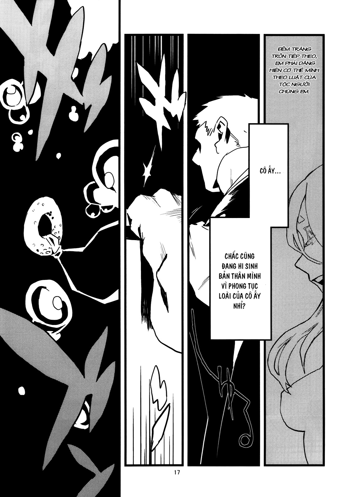 Đọc truyện hentai Kẻ làm điều ác phi nhân loại - Chap 4.0: Cá