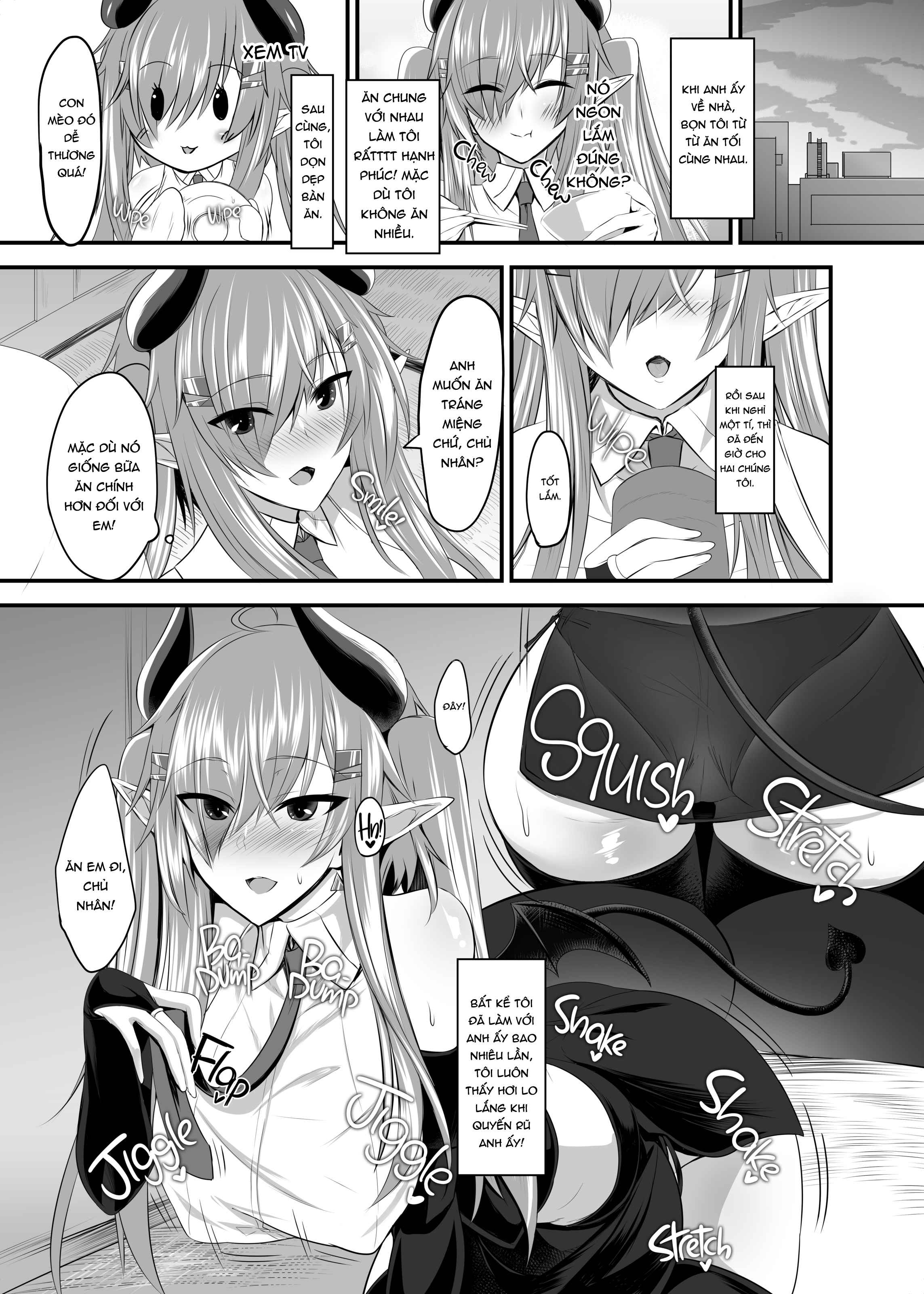 Đọc truyện hentai Life With a Succubus -Making Sweet Love to a Meaty Succubus- - Oneshot