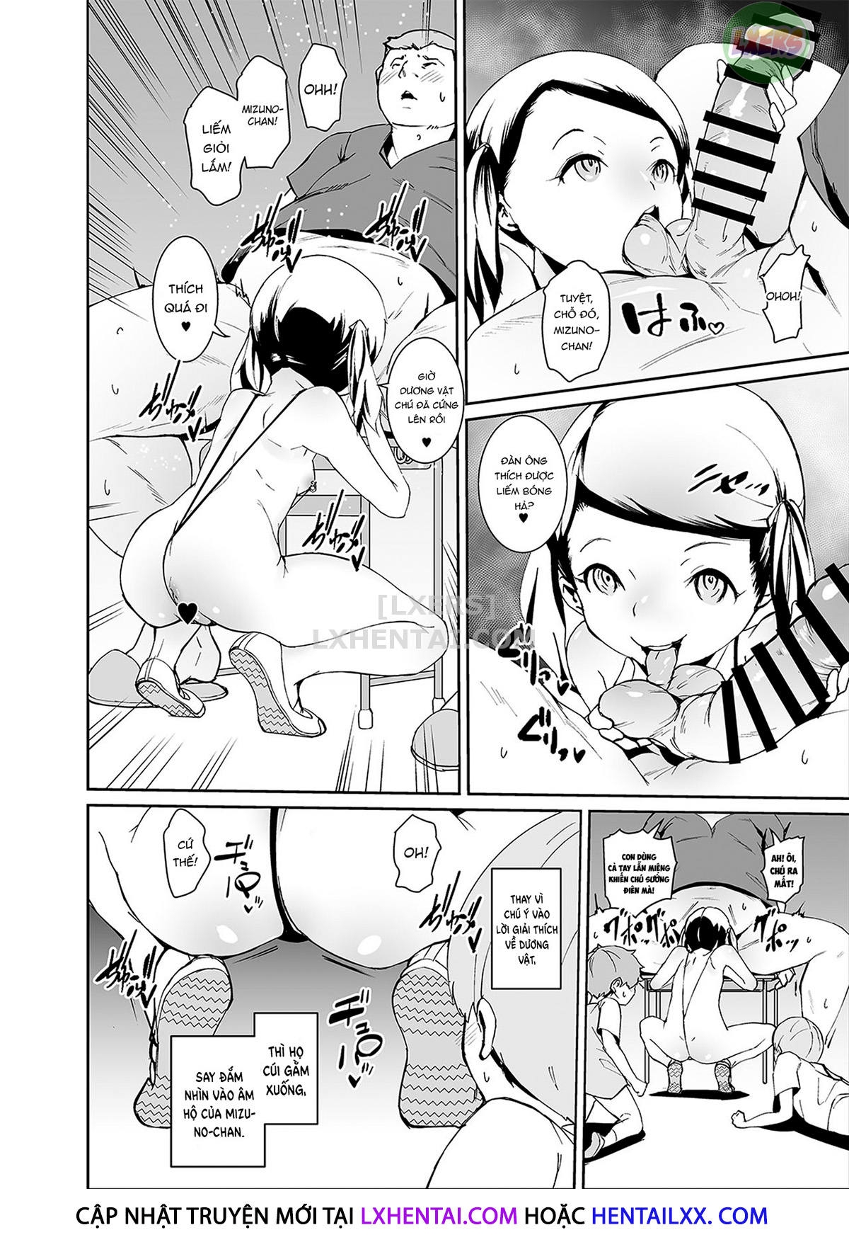 Đọc truyện hentai Papa-Tachi No Hinpyoukai - Oneshot