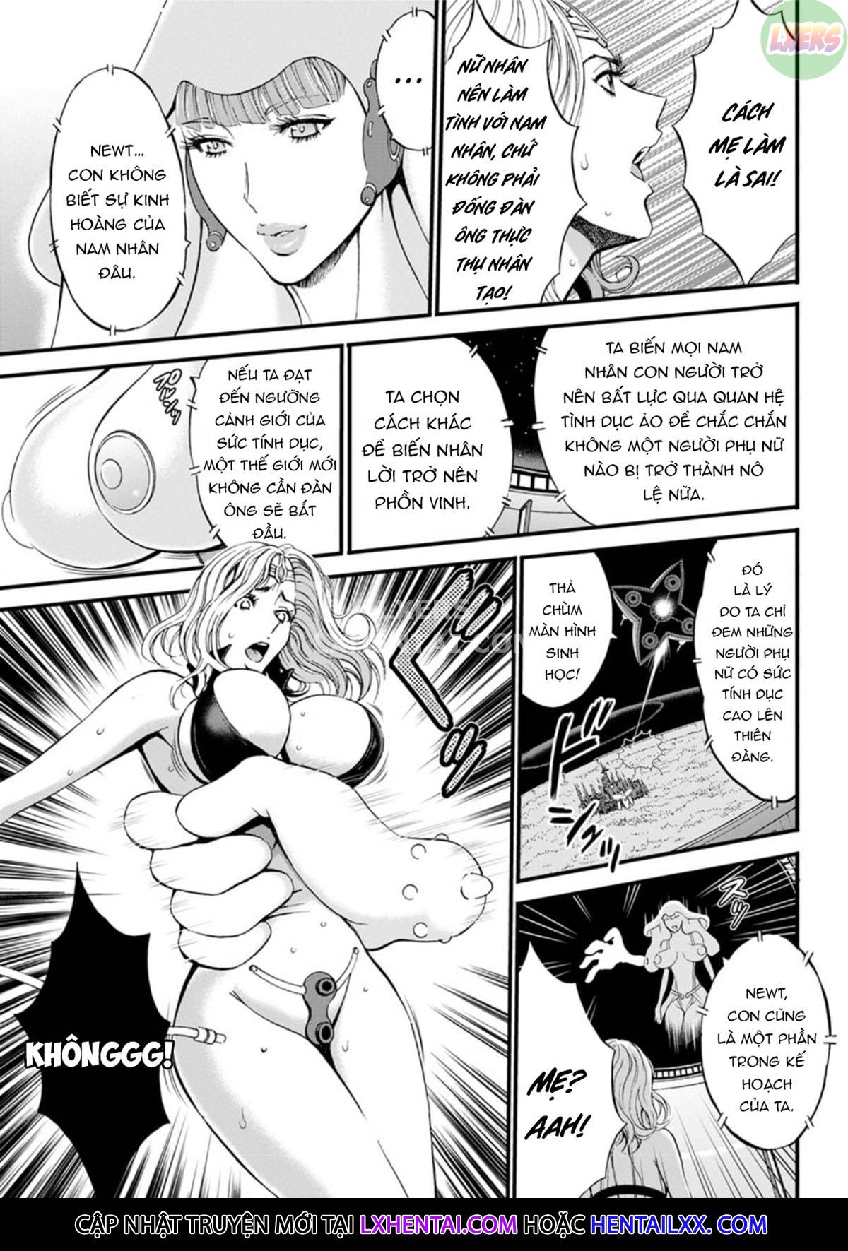 Đọc truyện hentai The Otaku In 2200 A.D - Chap 17