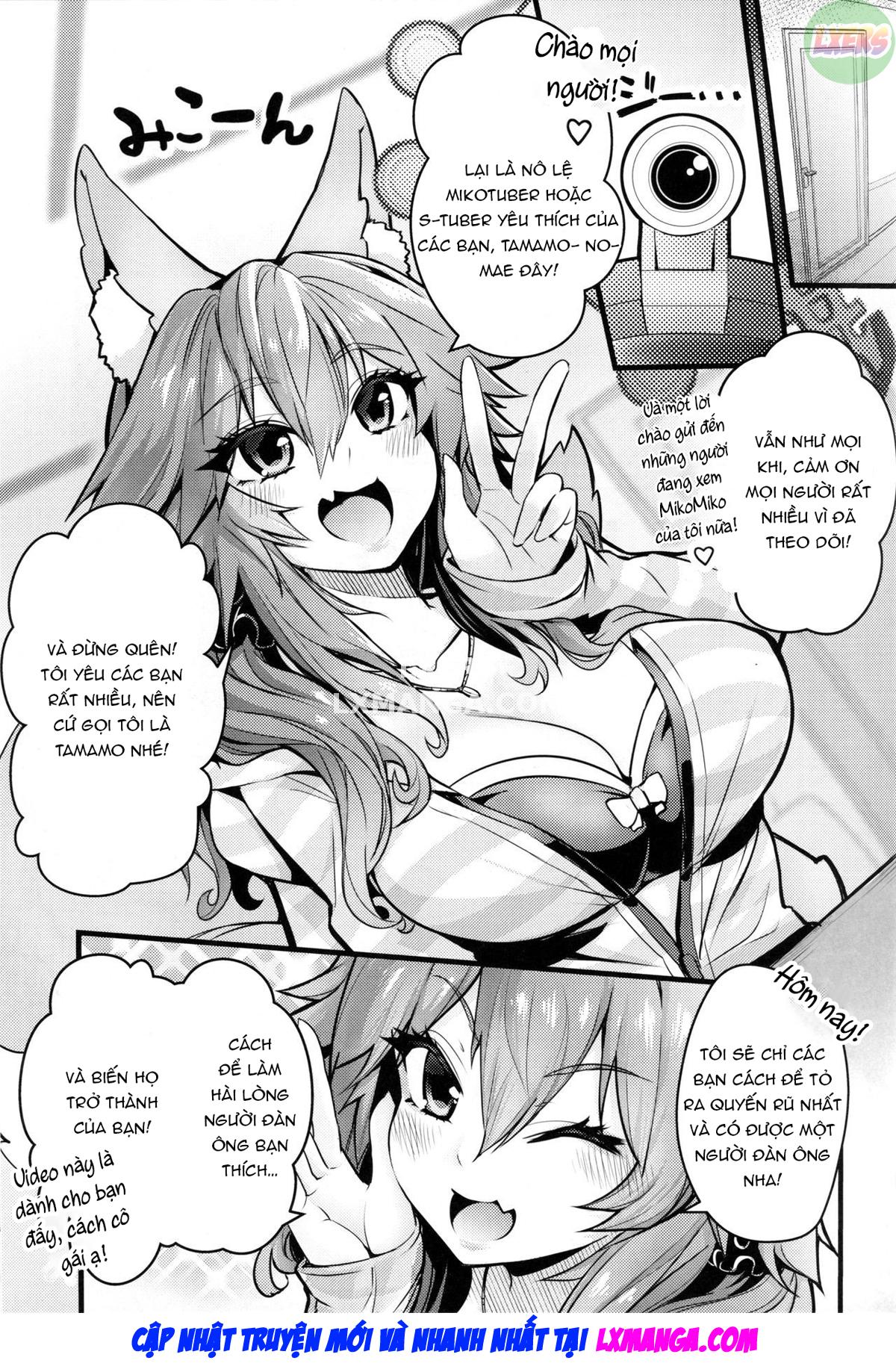 Đọc truyện hentai Người hầu MikoTuber Tamamo-Chan - Oneshot