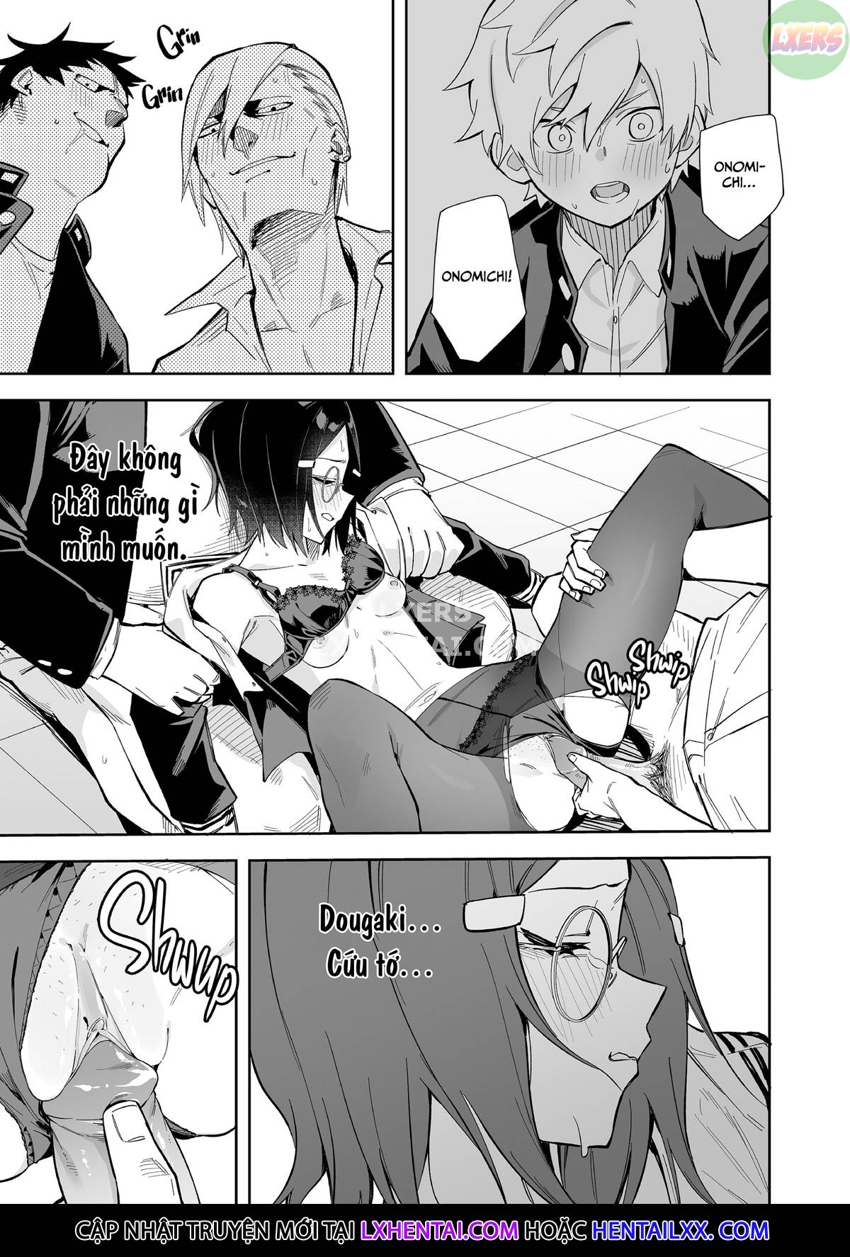 Đọc truyện hentai Uraaka Mousou Joshi - Oneshot - Không che