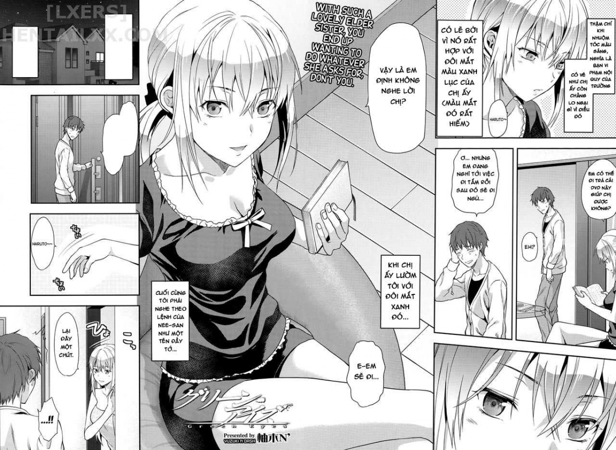 Đọc truyện hentai Ane Kyun! ~My Sweet Sweet Elder Sister~ - Chap 4 - Green Eyes